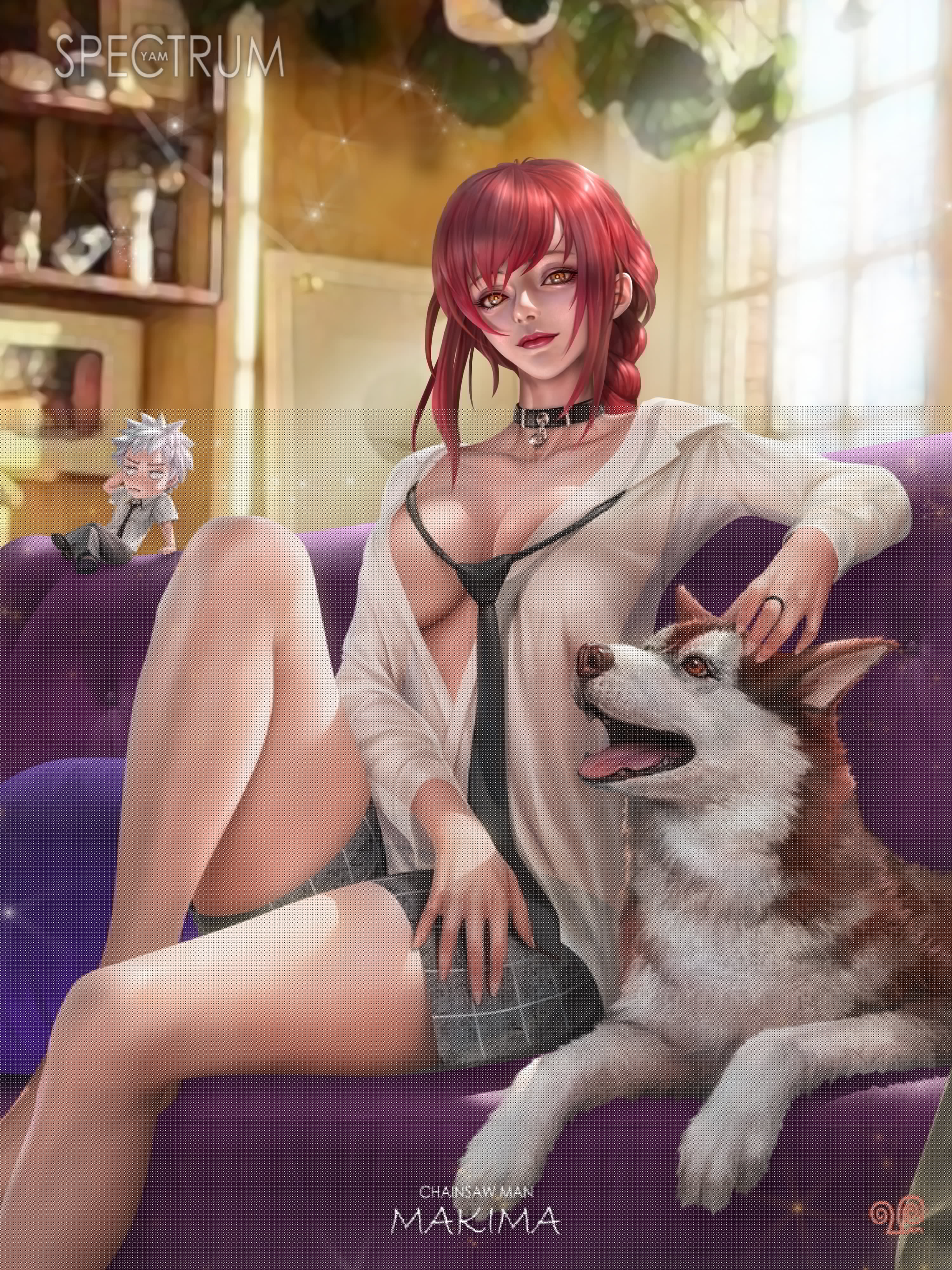 Mansik Yang digital art women artwork drawing illustration 2k