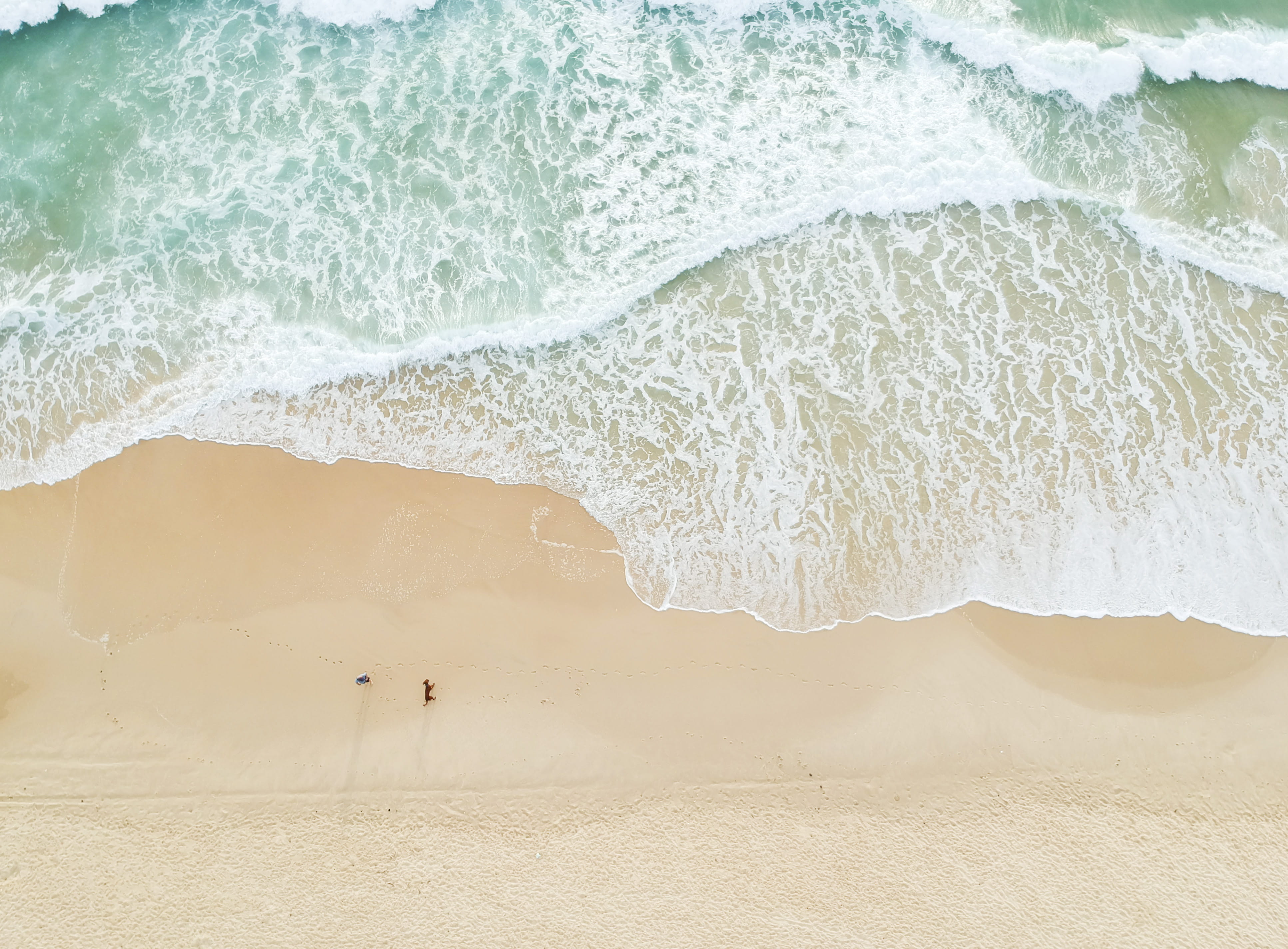 Apple Ios Wallpaper beach beautiful coast drone view foam 2k 4k