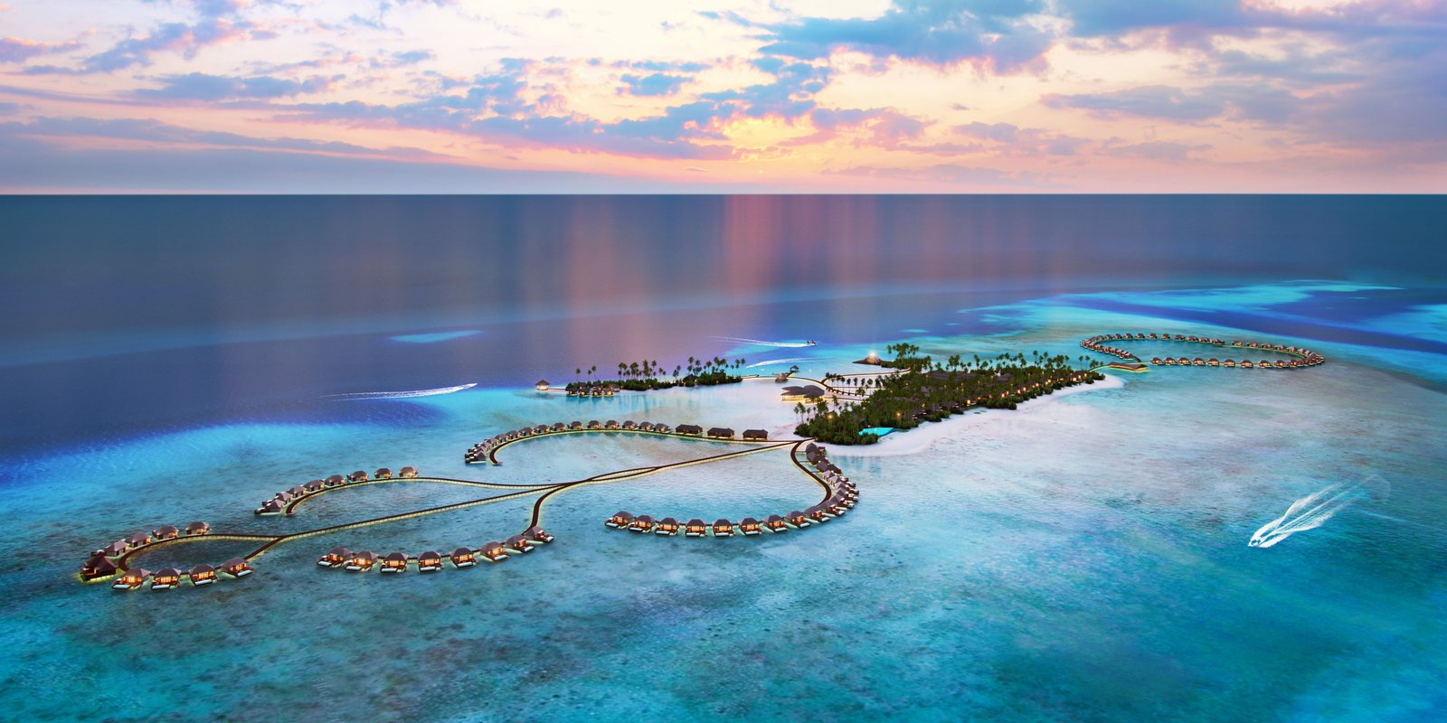 Caribbean sea landscape Maldives photography water scenics nature 2k 4k 5k