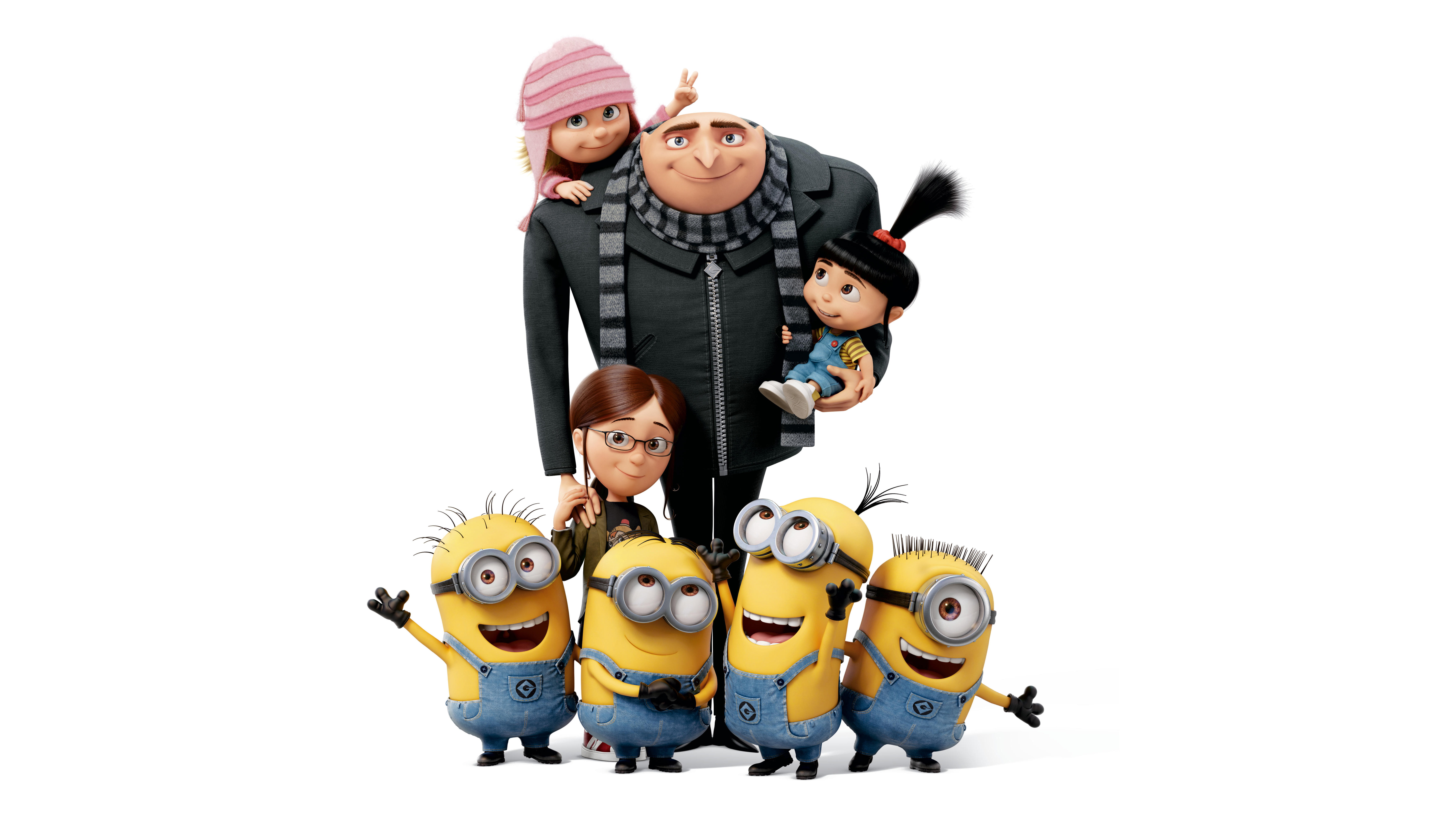 Despicable Me wallpaper 3 Gru Margo Agnes Edith 2k 4k 5k