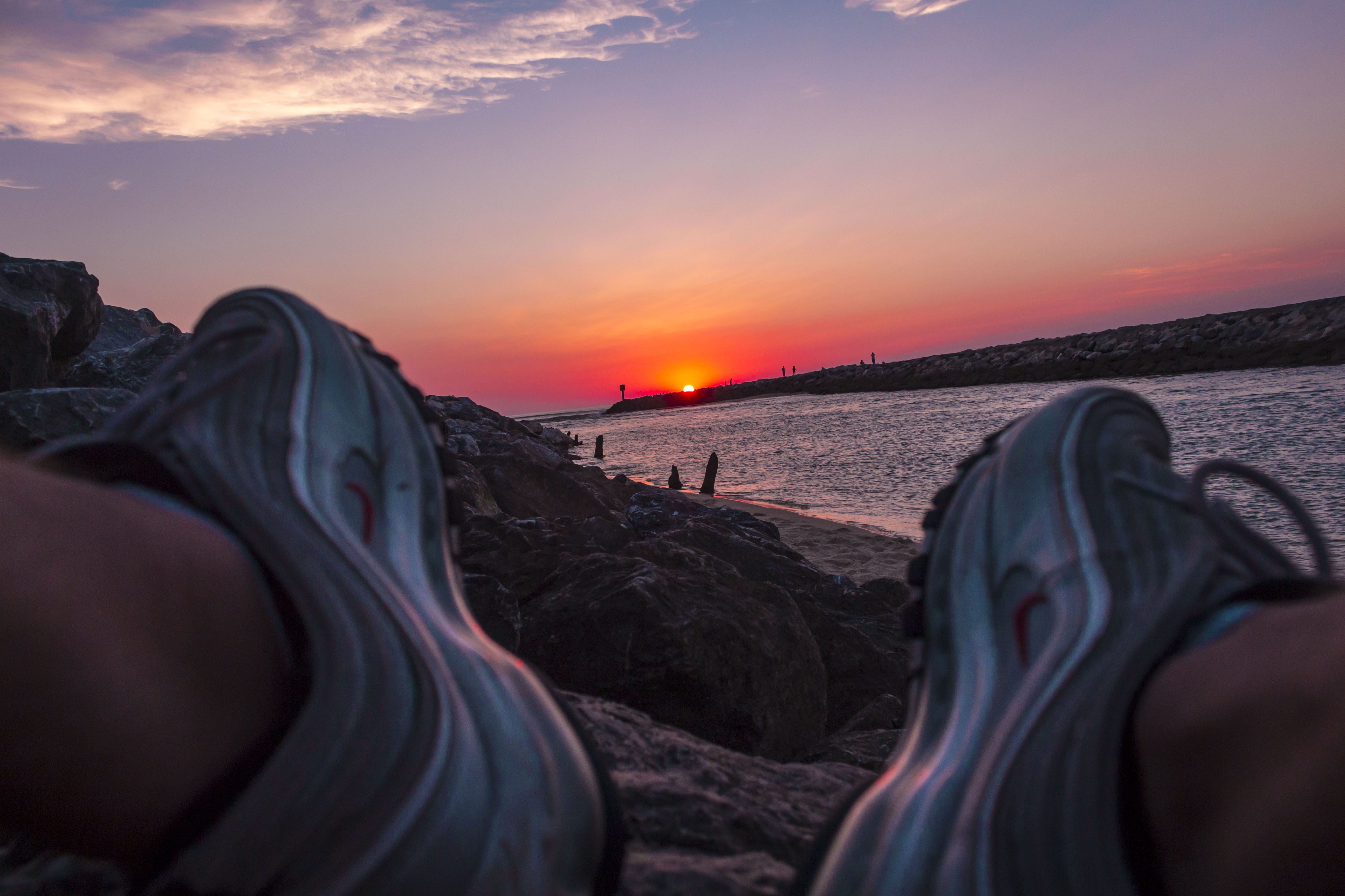 france mimizan sunset beach sky sneakers hypebeast chill 2k 4k 5k