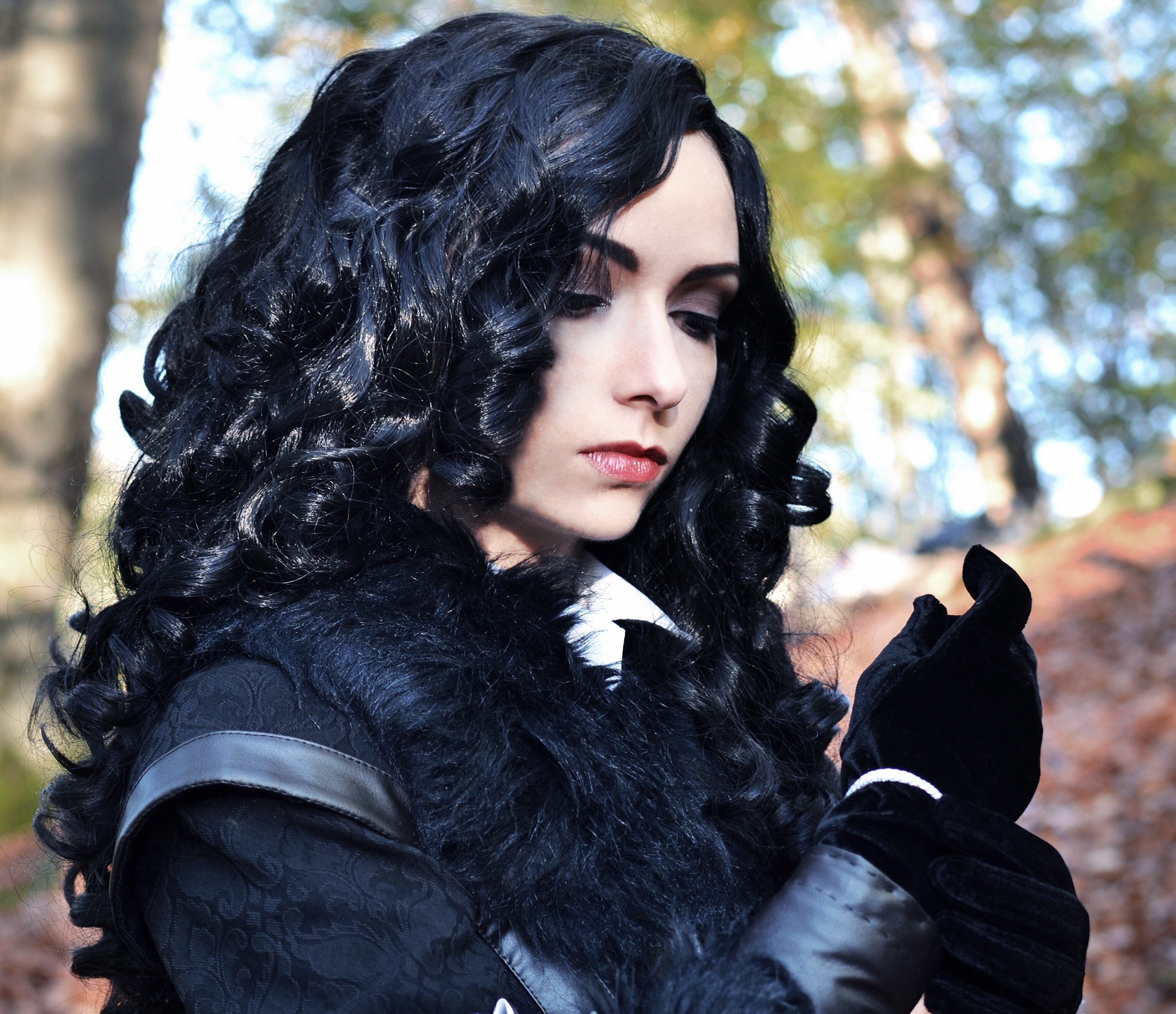 girl cosplay The Witcher 3 Yennefer 2k