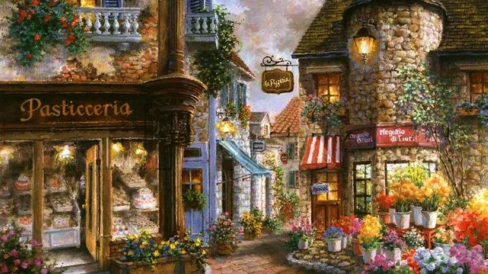 life architecture city street building travel town old 2k 4k