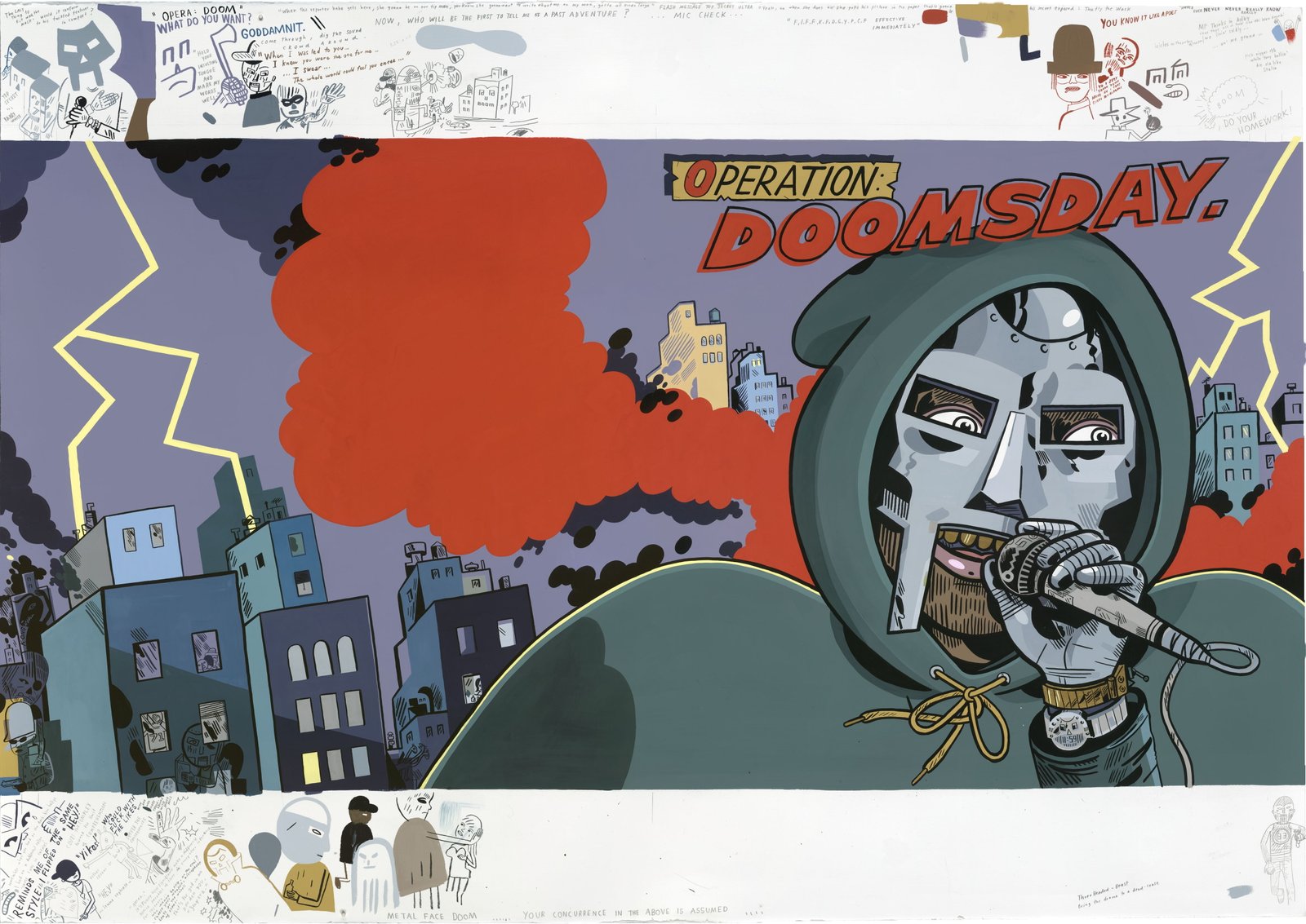 MF DOOM music hip hop mask album covers representation 2k 4k 5k