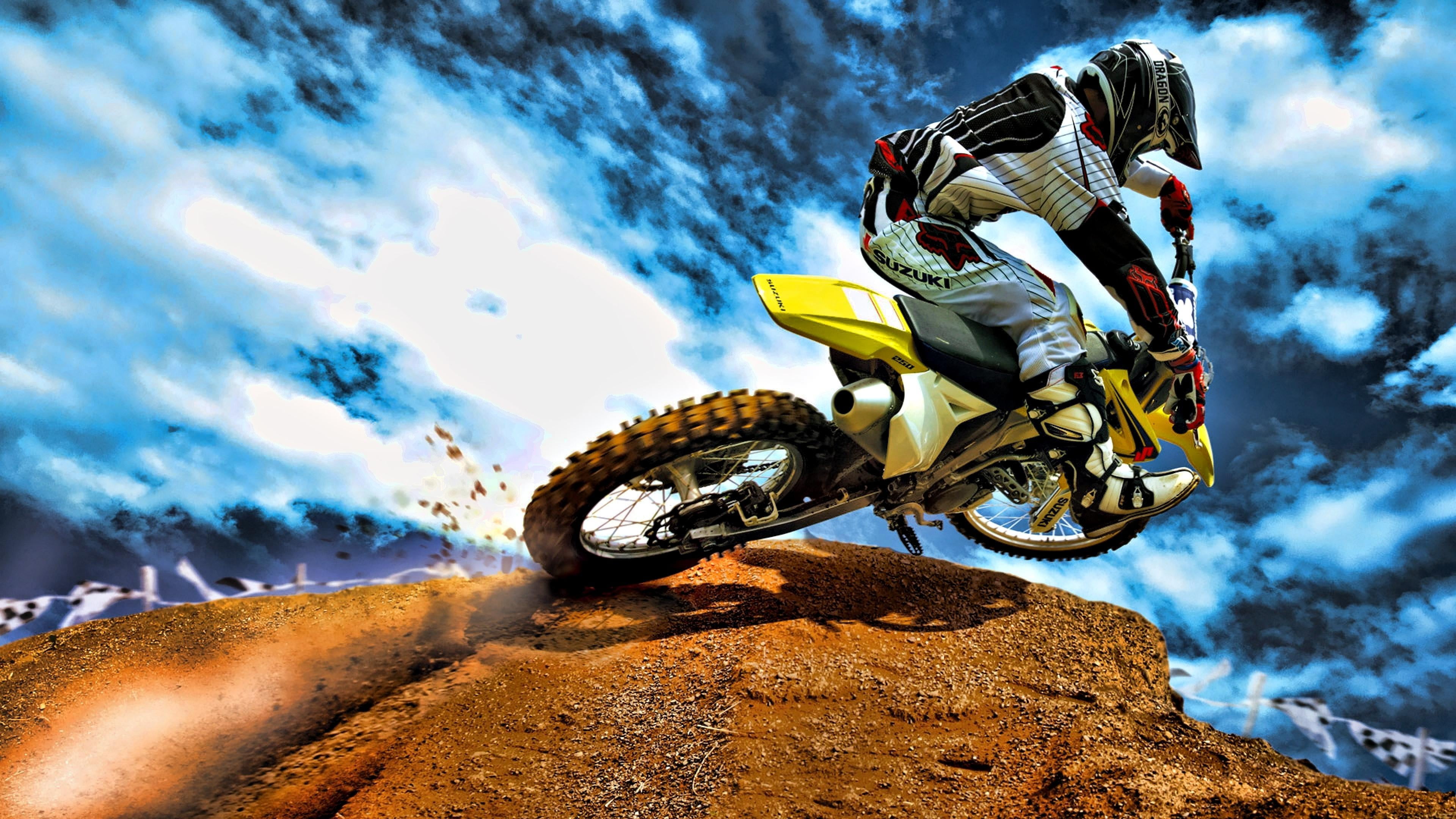Motocross Desktop Hd Wallpapers For Mobile Phones And Tablet Computer 2k 4k
