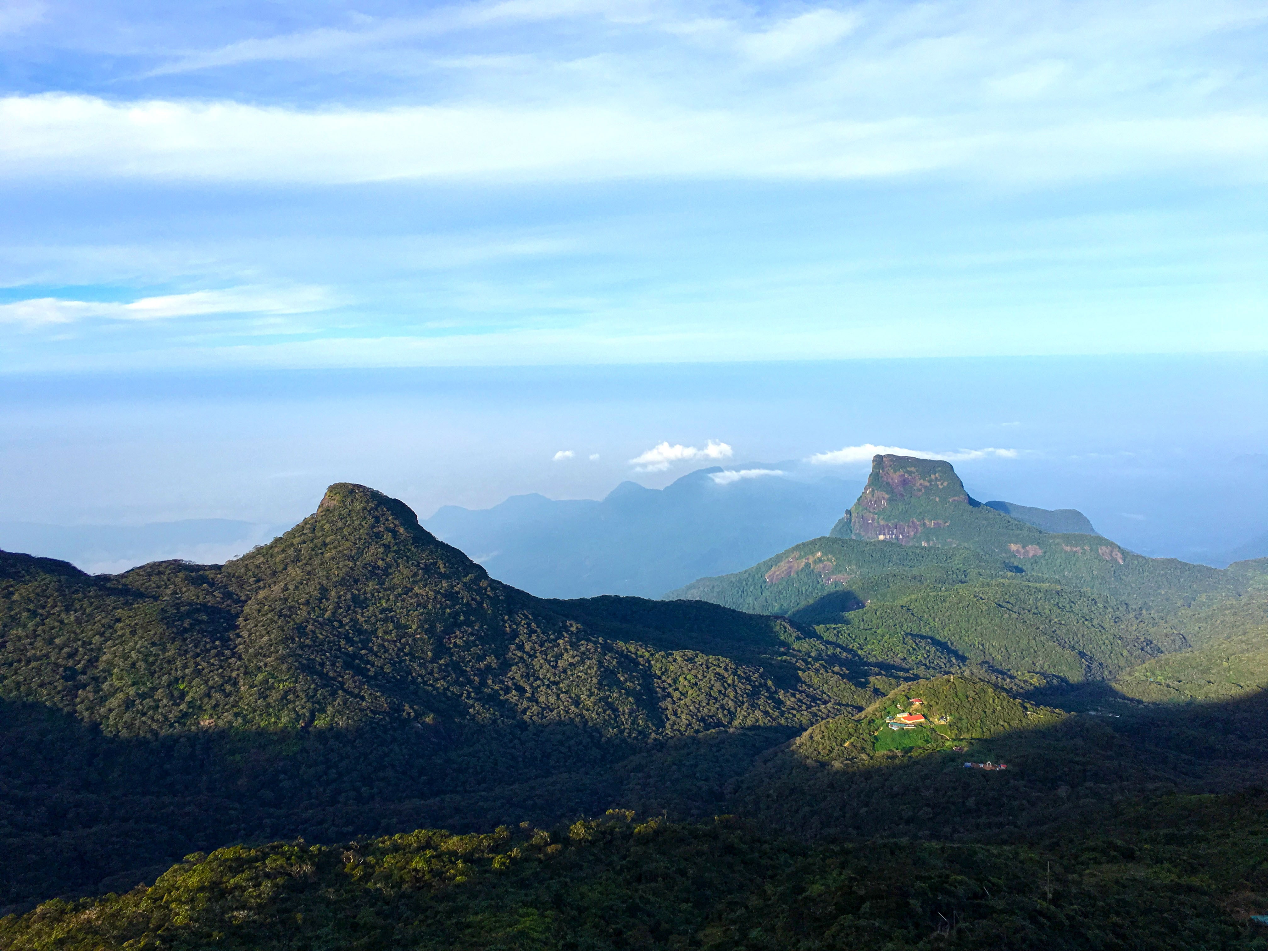 nature mountains sky Sri Lanka siripada scenics 2k 4k