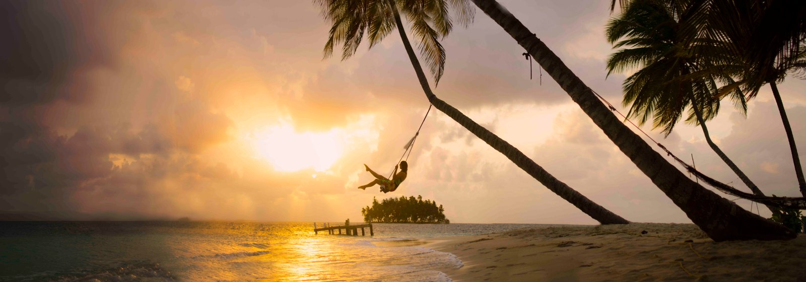 panama san blas islands ocean view palm tree explore travel 2k 4k 5k 8k 10k