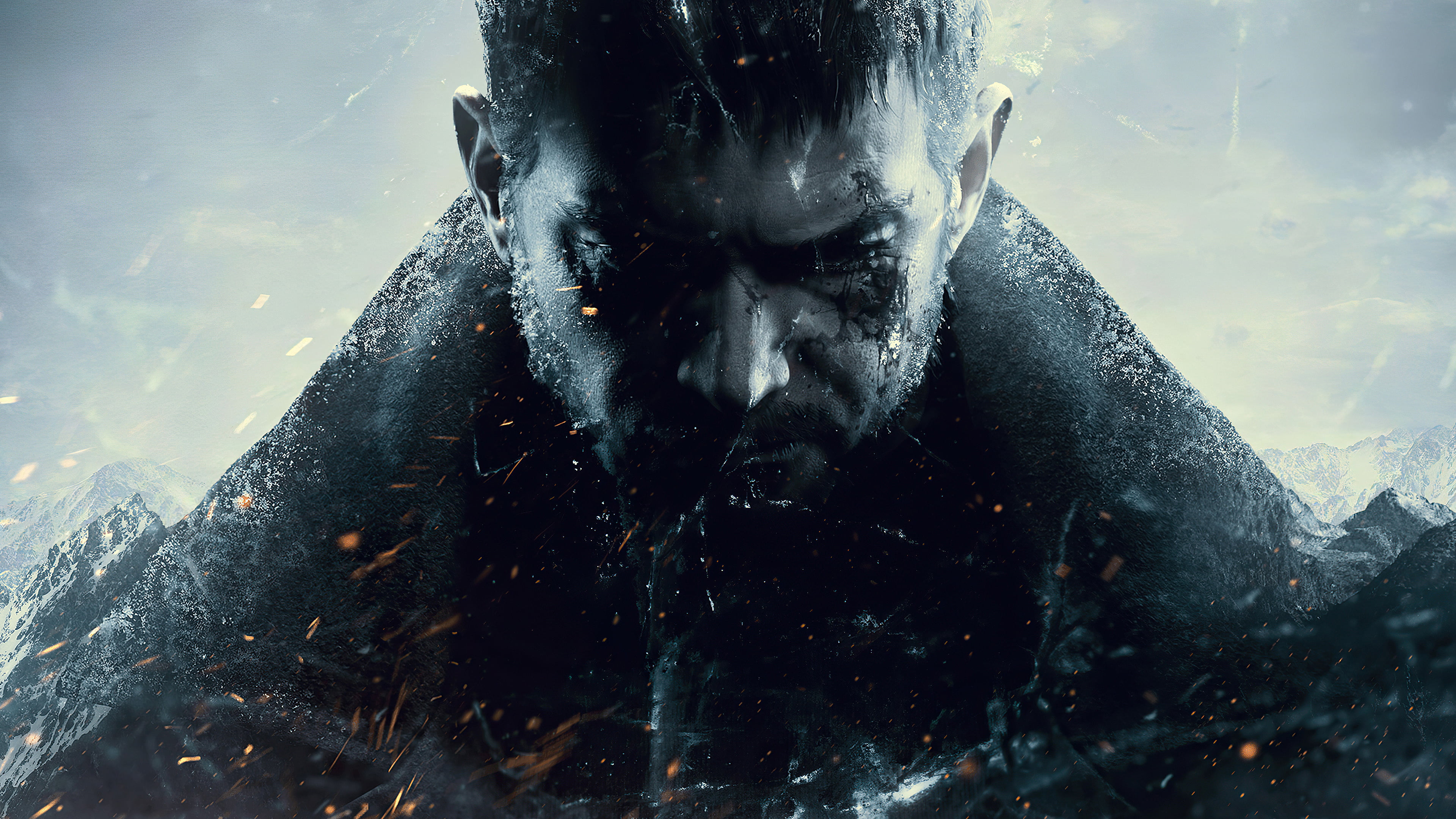 resident Evil 8 Chris Redfield village evil 2k 4k