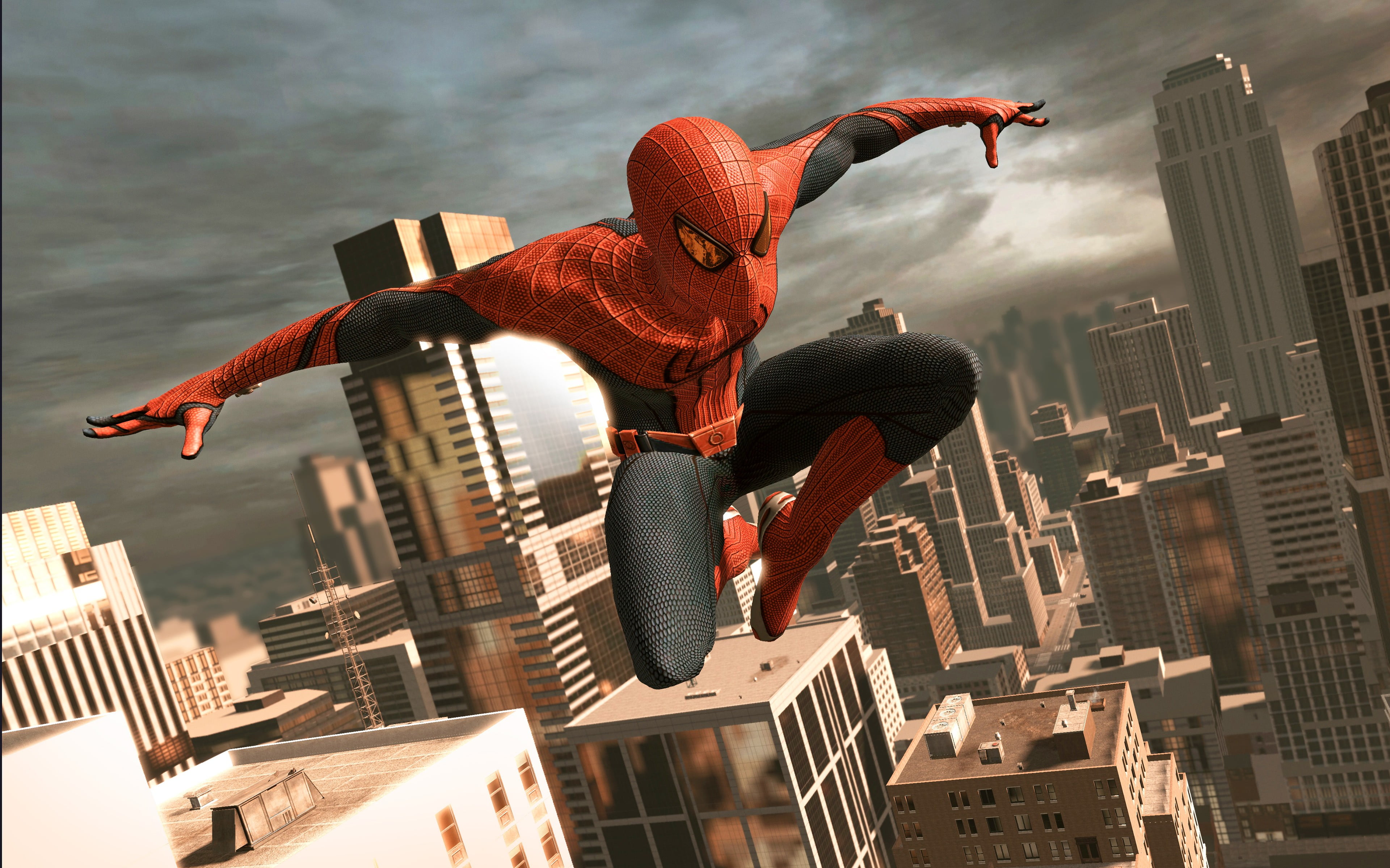 Spider Man digital wallpaper Amazing video games 2k 4k