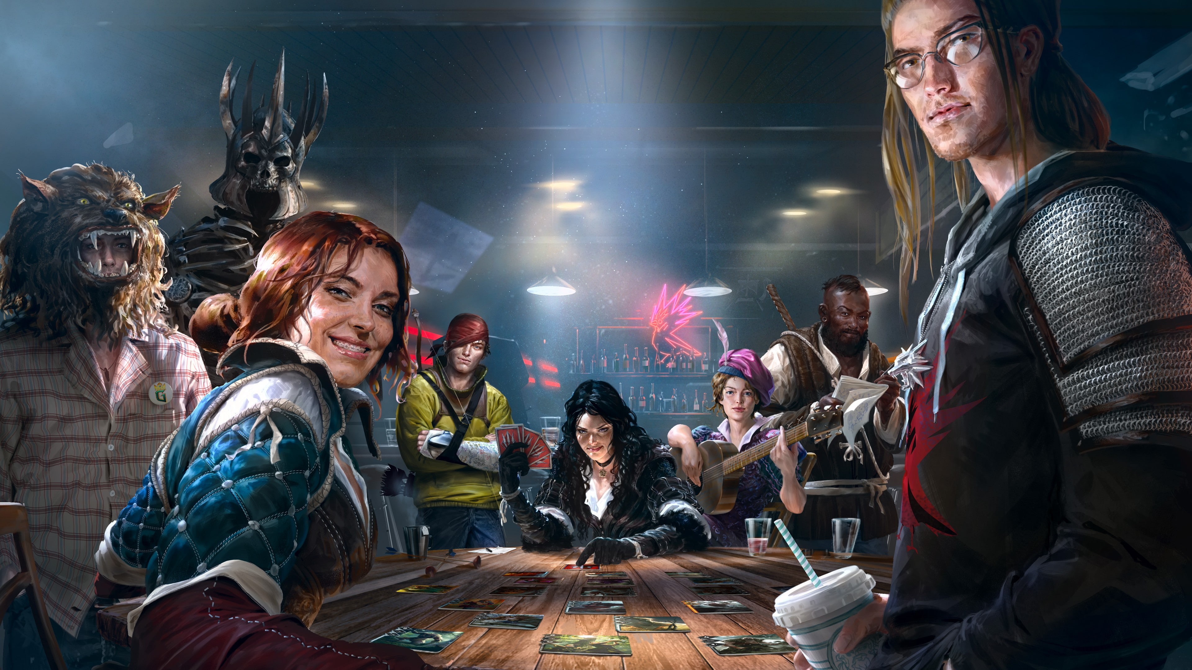 Triss Merigold The Witcher Gwent 3 Wild Hunt 2k 4k