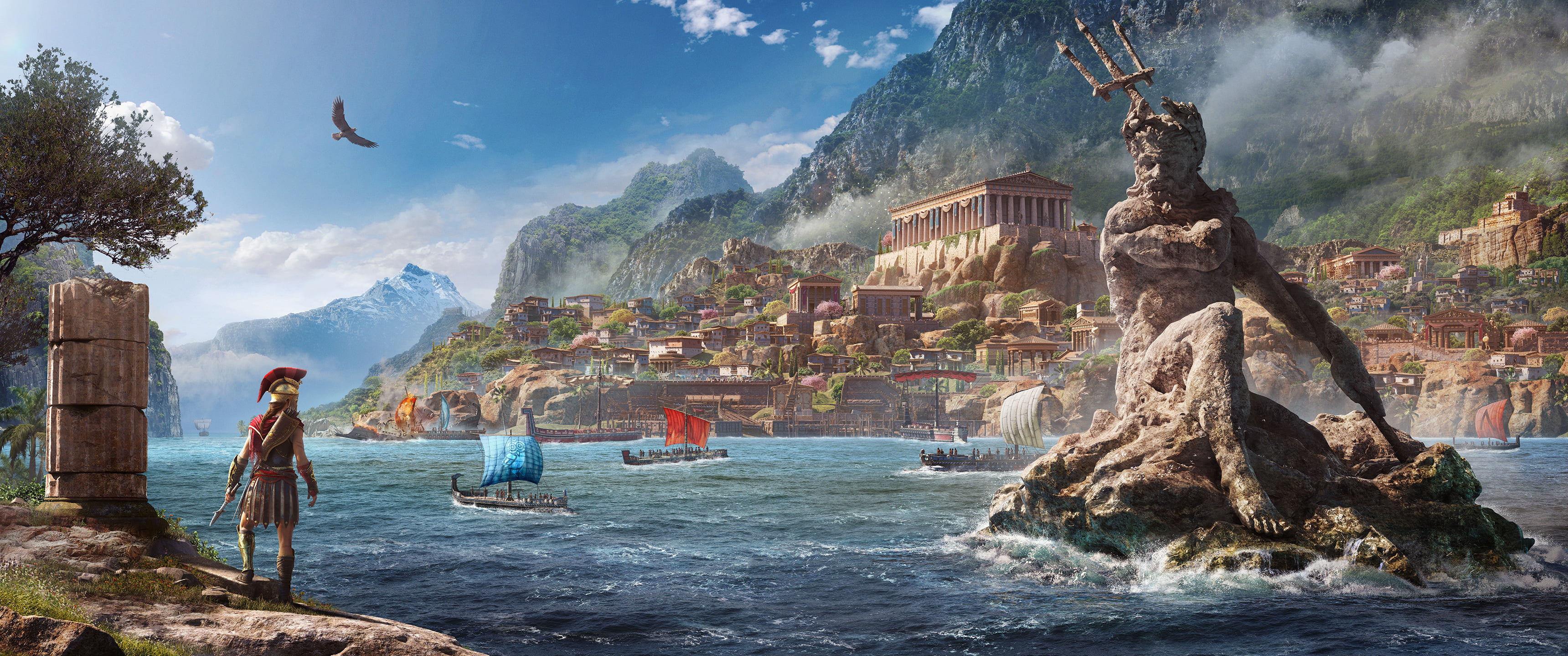 video games Video Game Art Assassin s Creed Odyssey Greece 2k