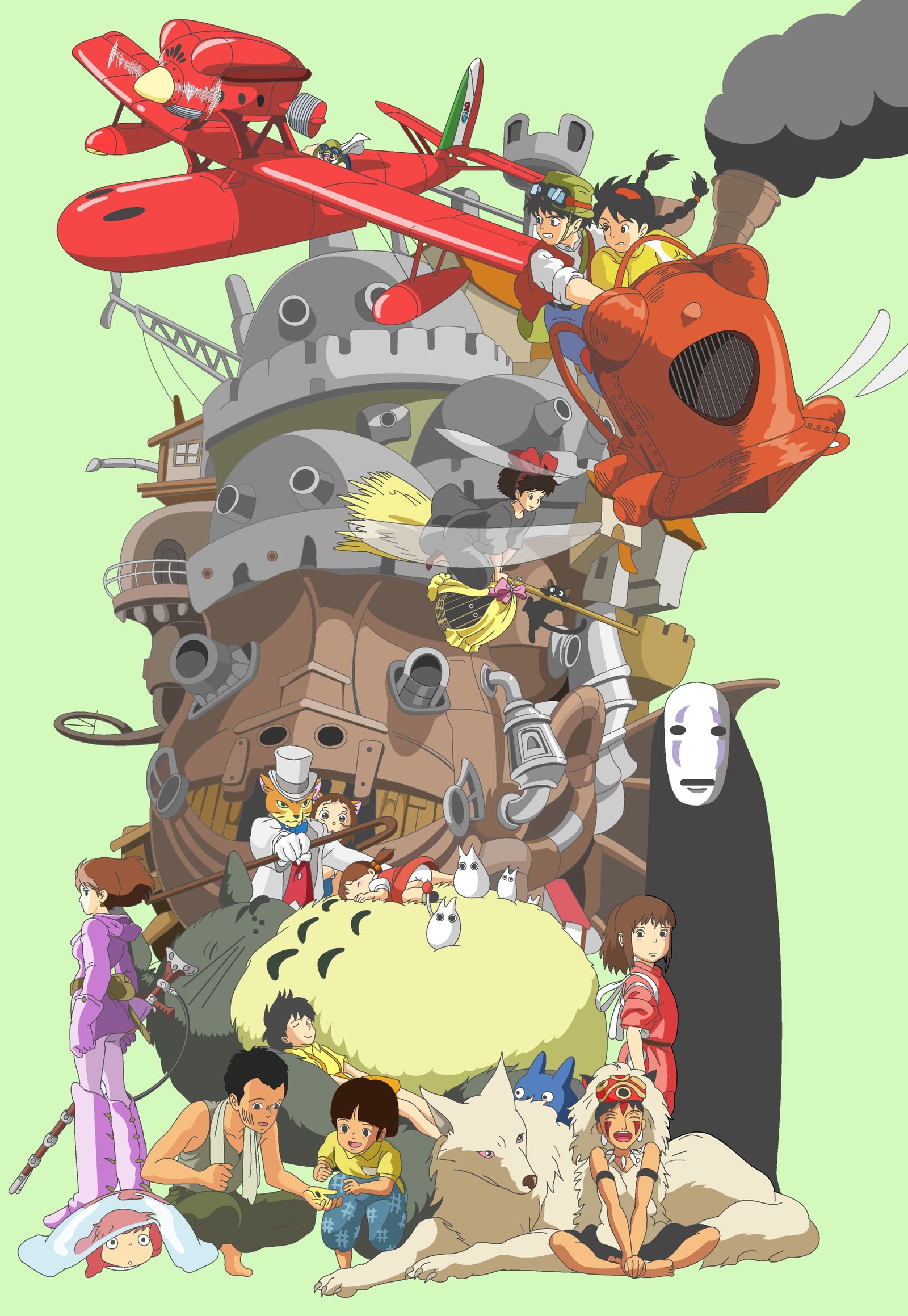 anime Studio Ghibli 2k