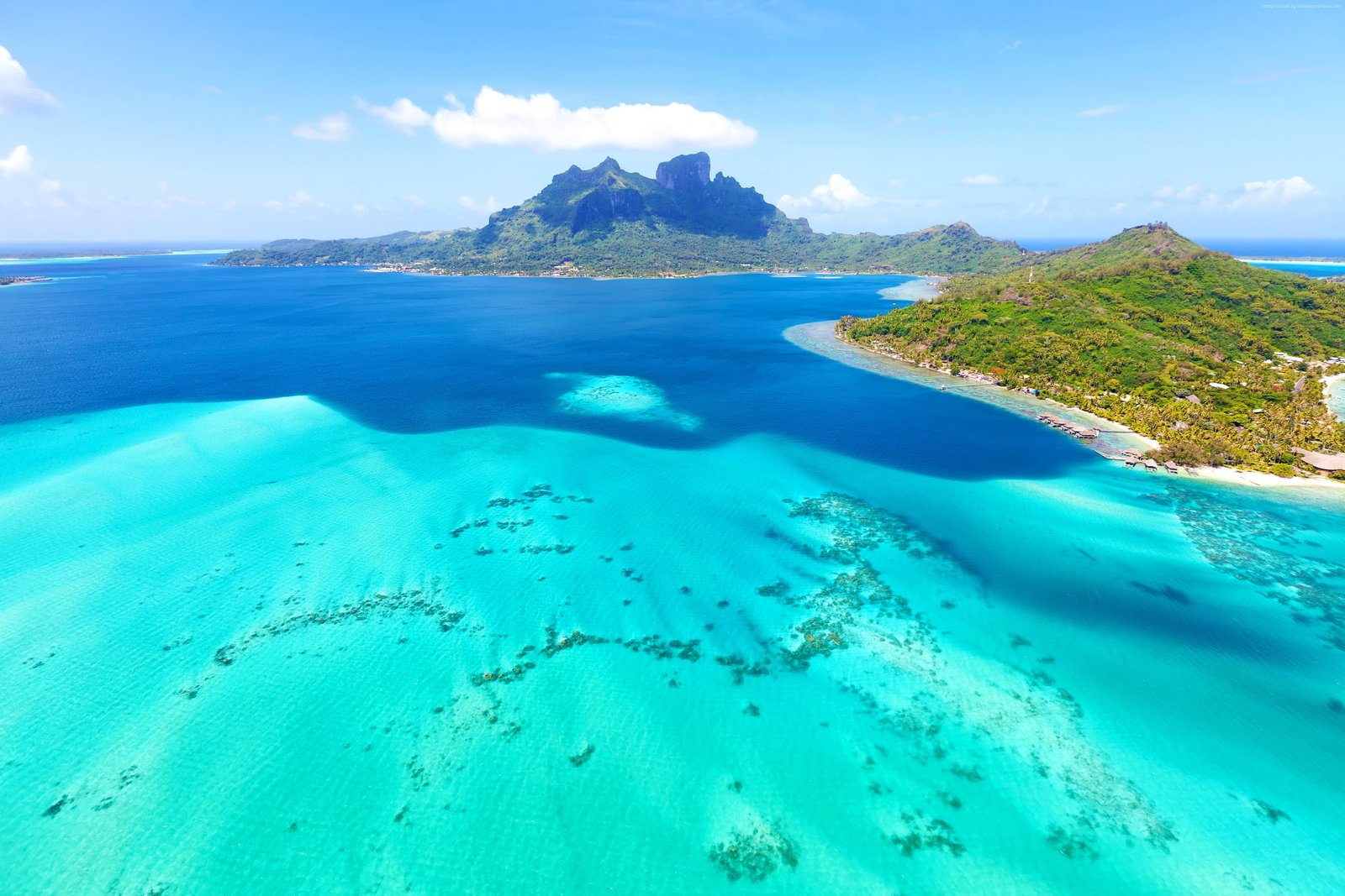 Best Beaches in the World sea Bora France island 2k 4k