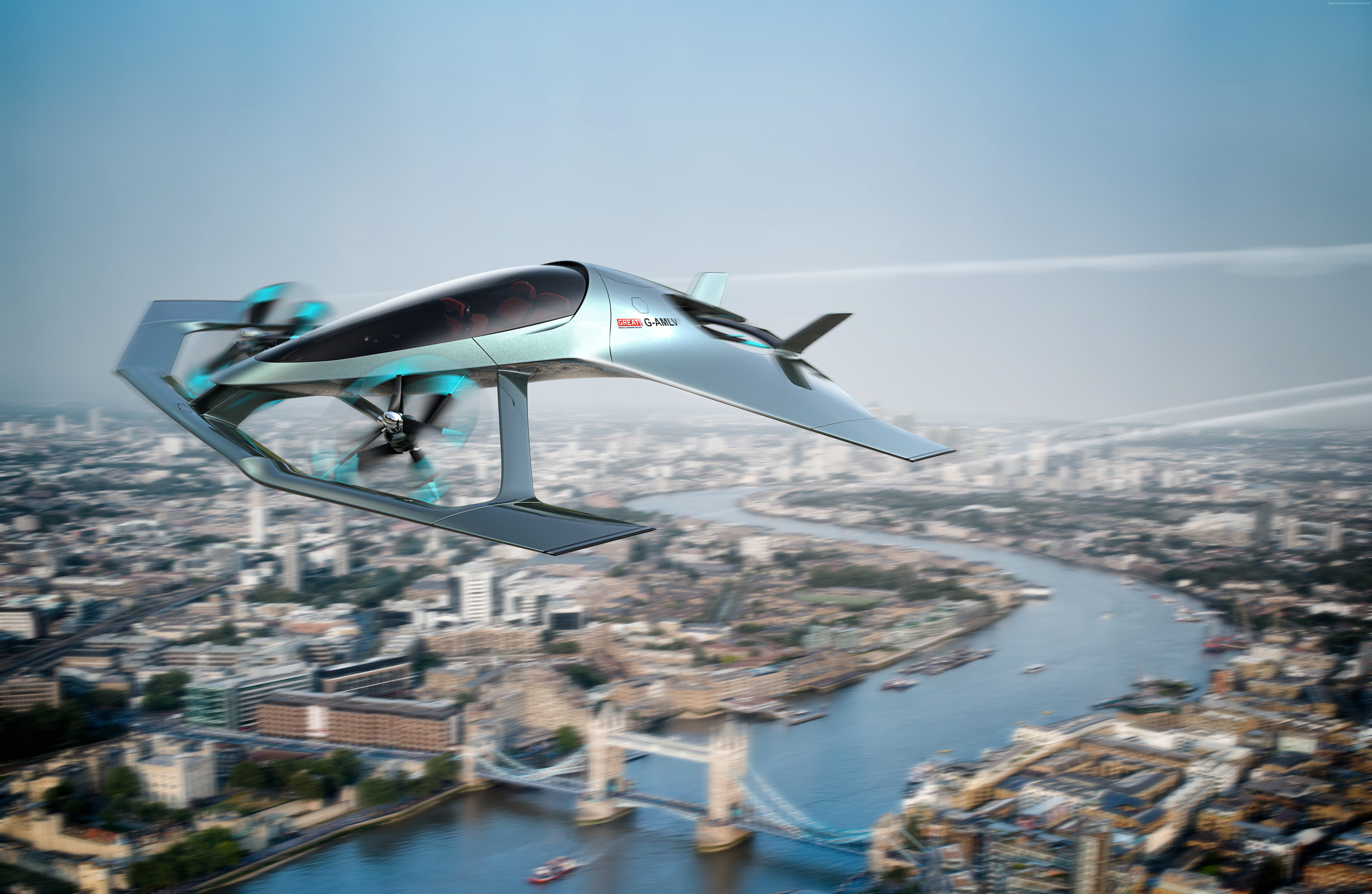Aston Martin VVC Flying Taxi 2k 4k 5k