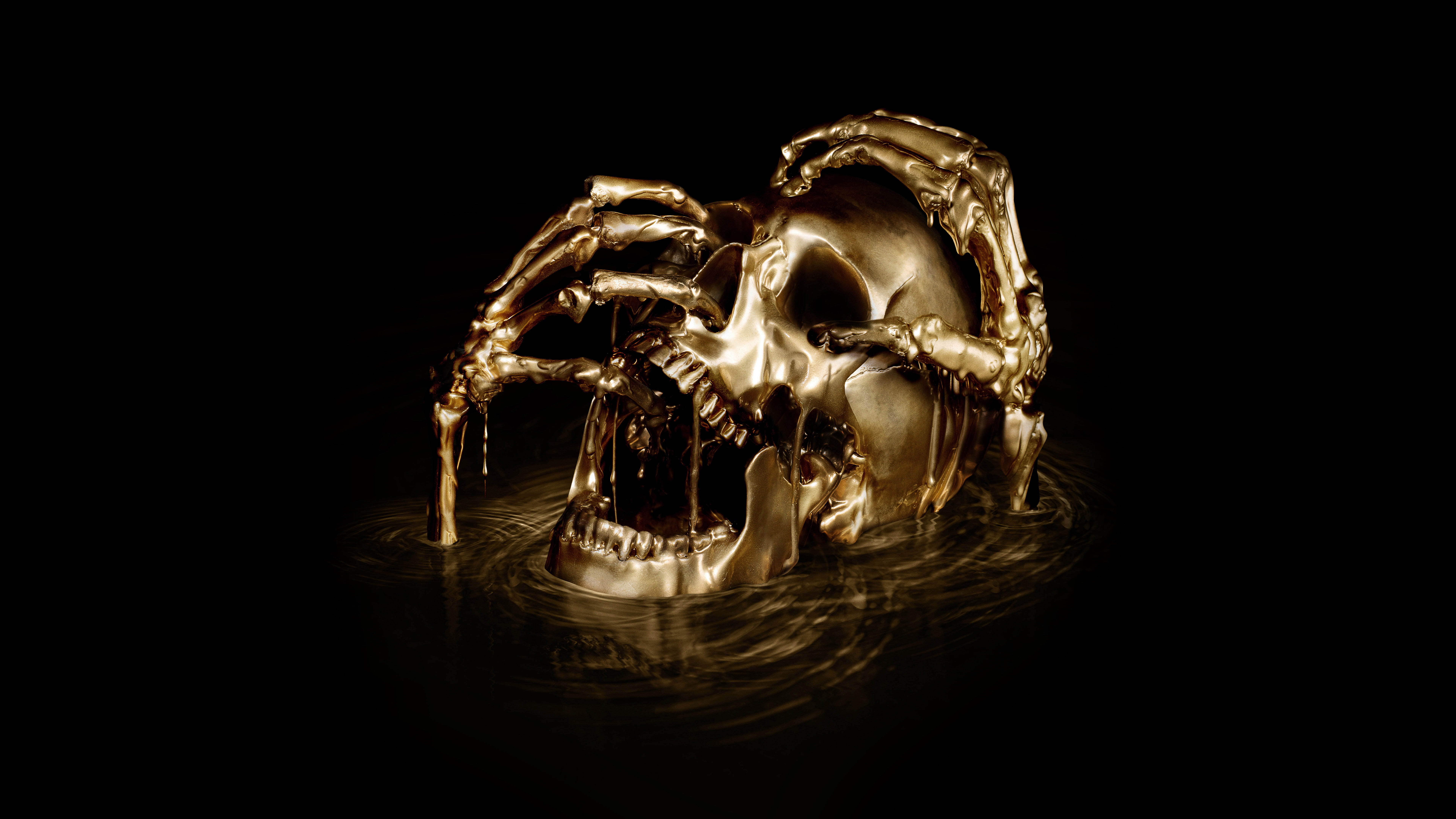 Black Sails Horror Skull 2k 4k 5k 8k