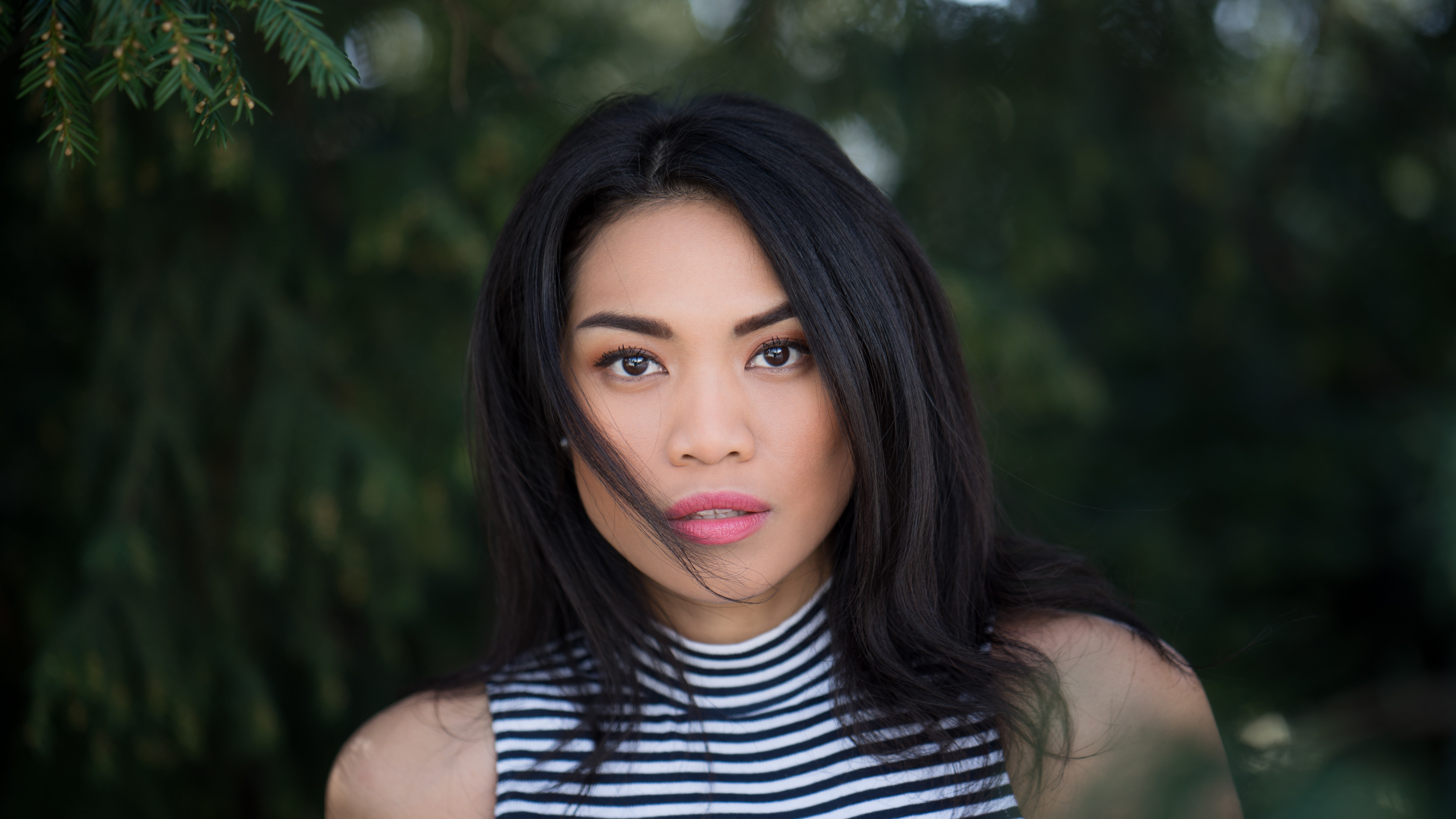 Face Asian model photo 2k 4k 5k 8k