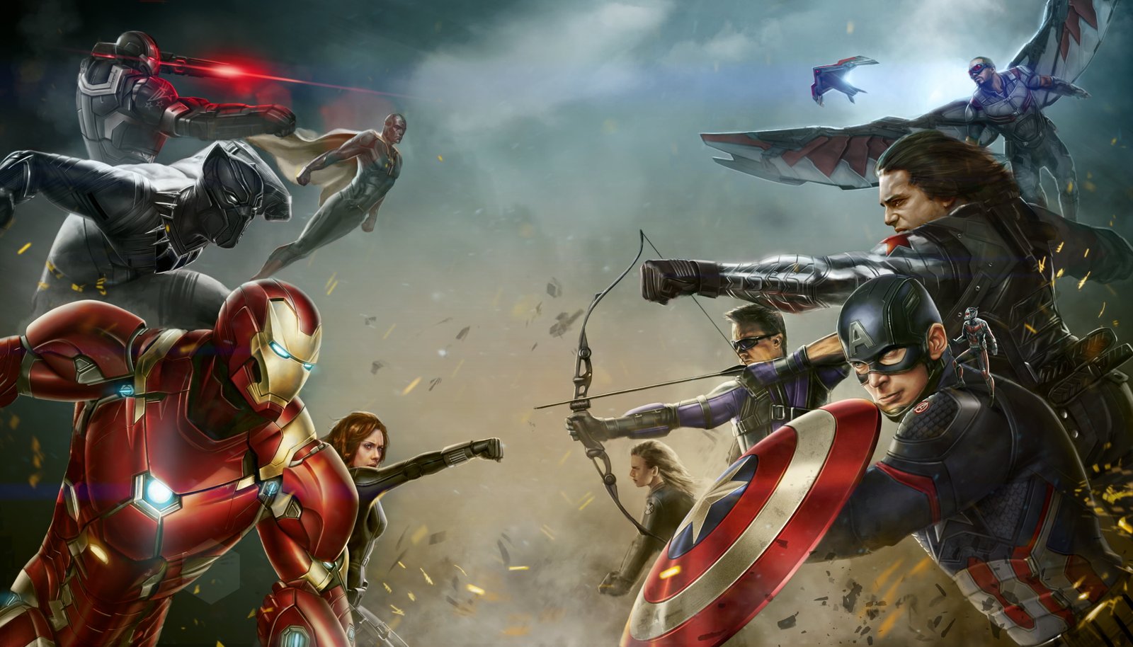 iron man captain america war machine vision hd 2k 4k 5k 8k