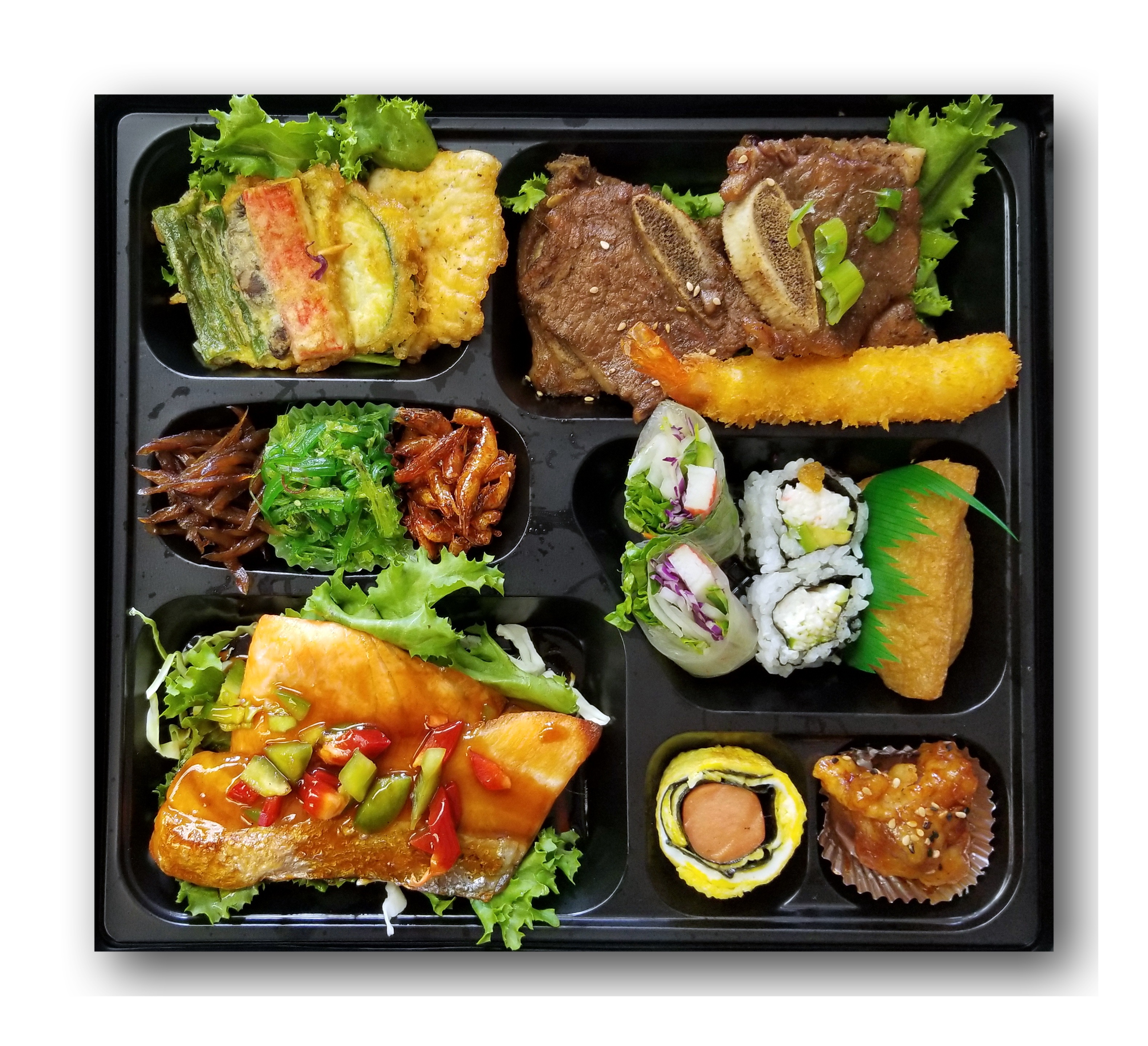 korean food luchbox meal gourmet dinner crockery vegetable 2k