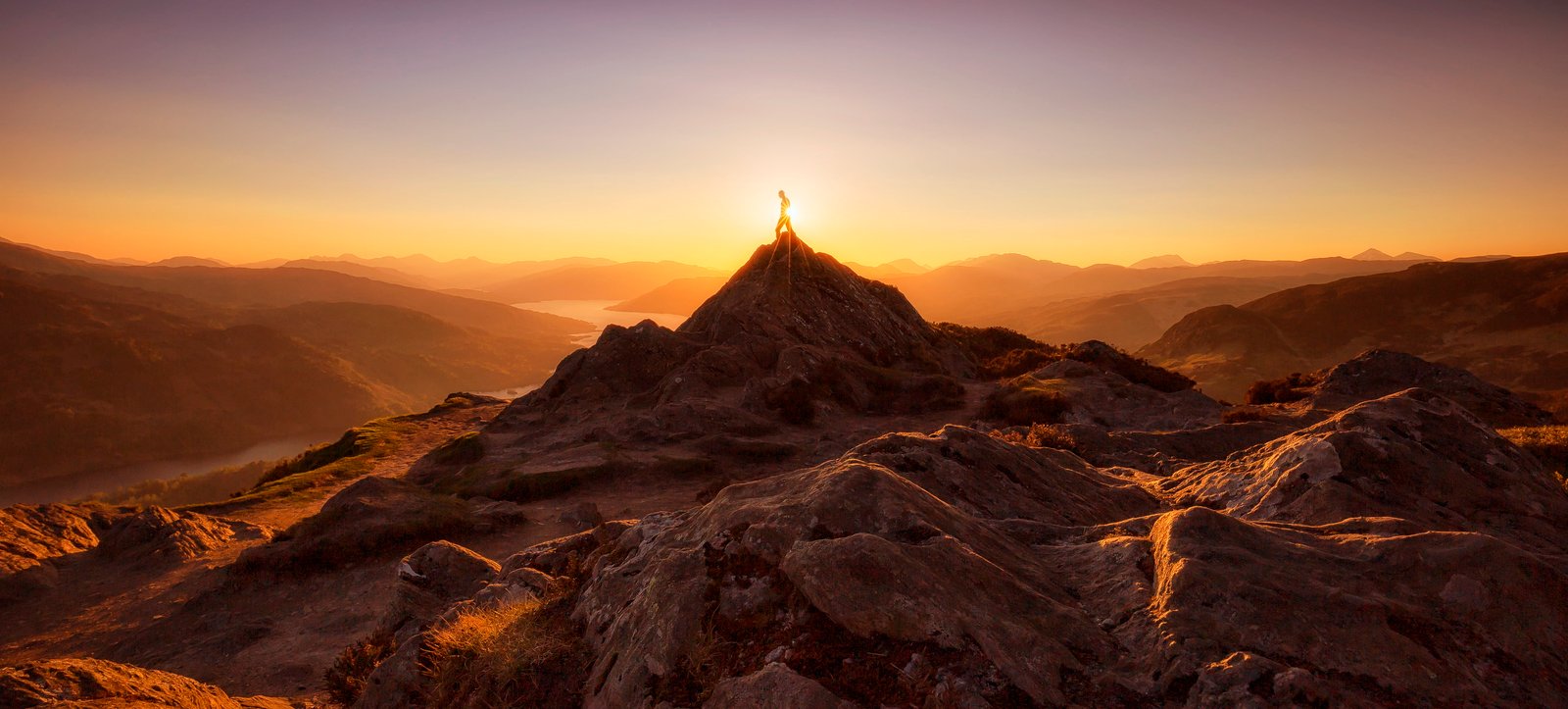 landscape photo of brown mountains during golden hour scotland 2k 4k 5k