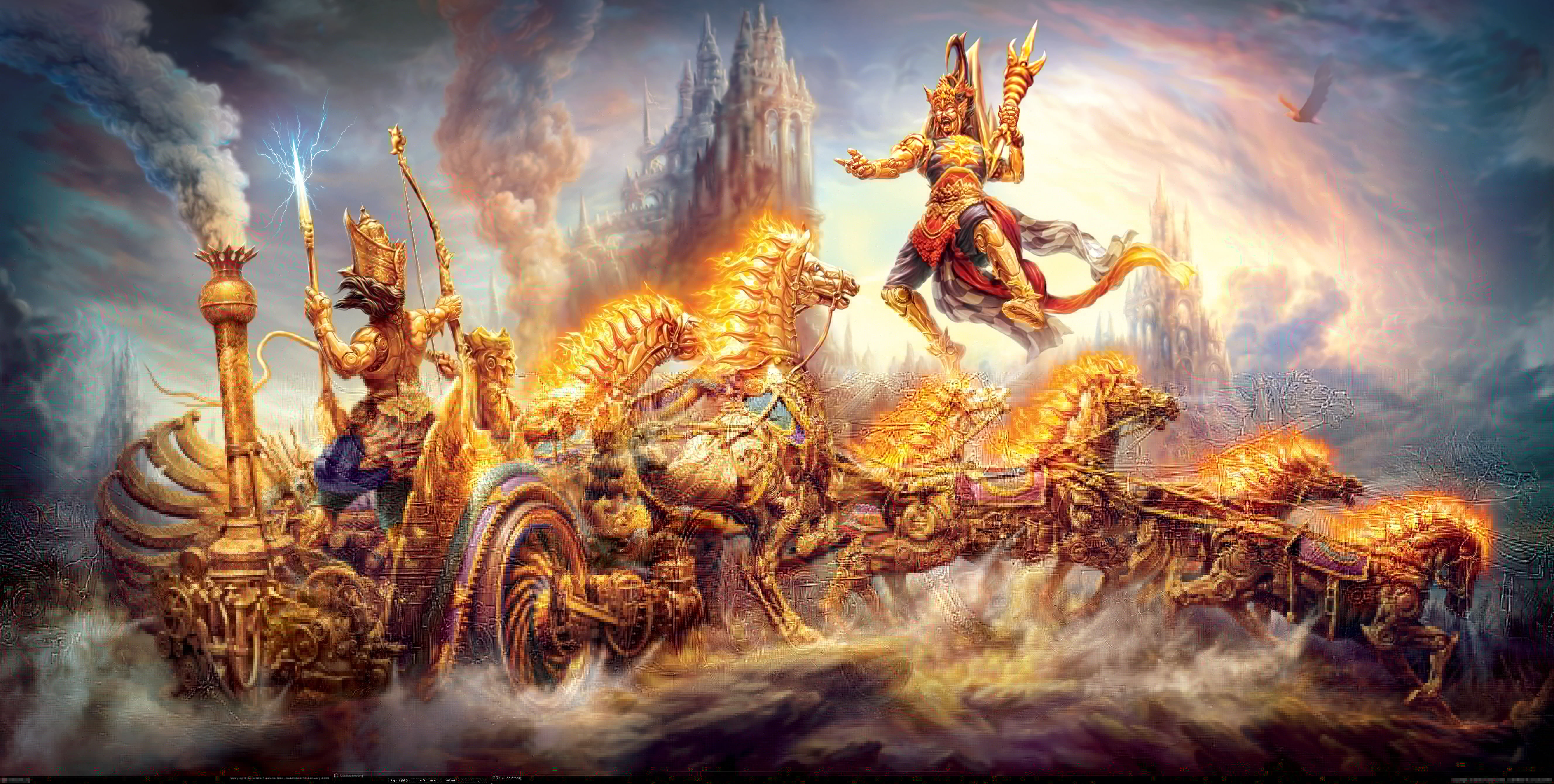 Mahabharata Wars Of The Gods Ghatotkacha Most Powerful Warrior In Kurukshetra War 2k 4k 5k