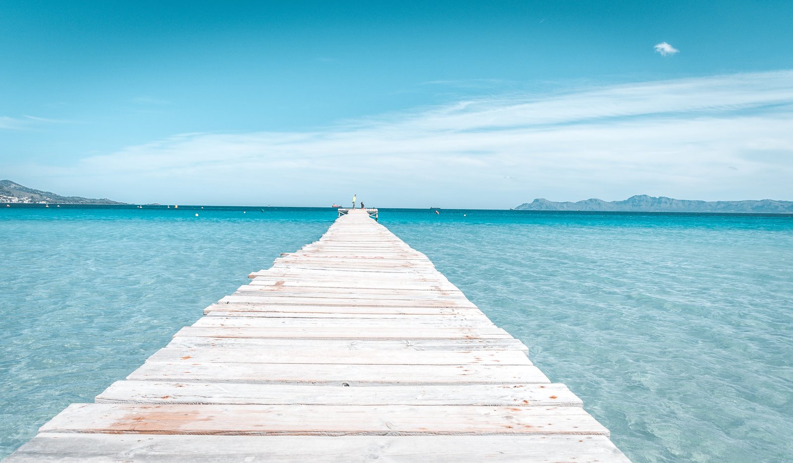 mallorca spain alcudia beach paradise water sky sea 2k 4k 5k
