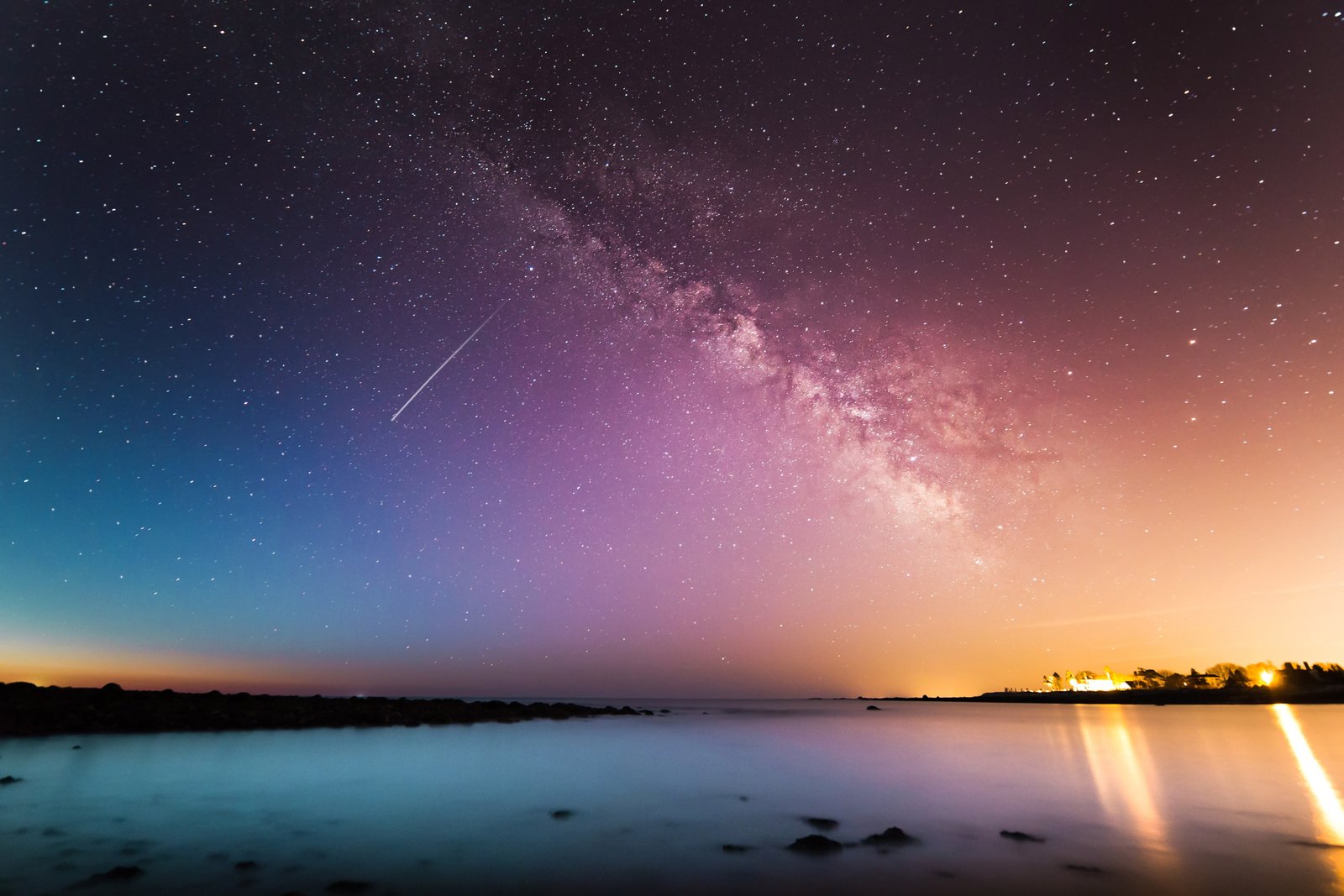 nature galaxy clouds hd night sky star space 2k 4k 5k