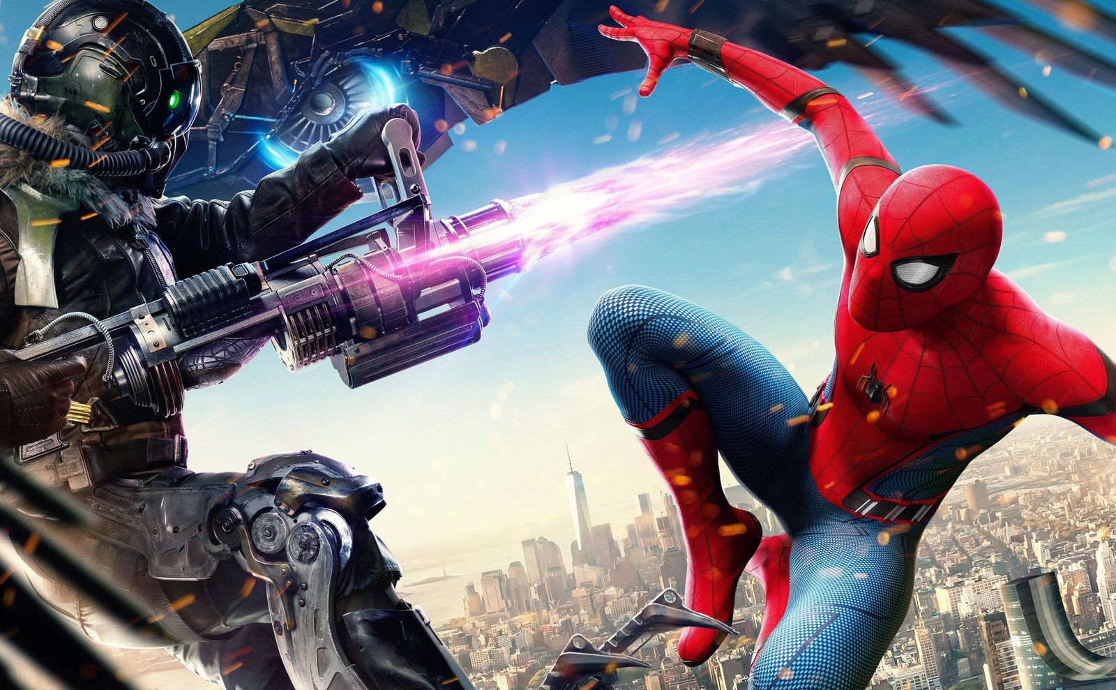 Spiderman Homecoming Marvel Spider Man digital wallpaper Movies 2k 4k