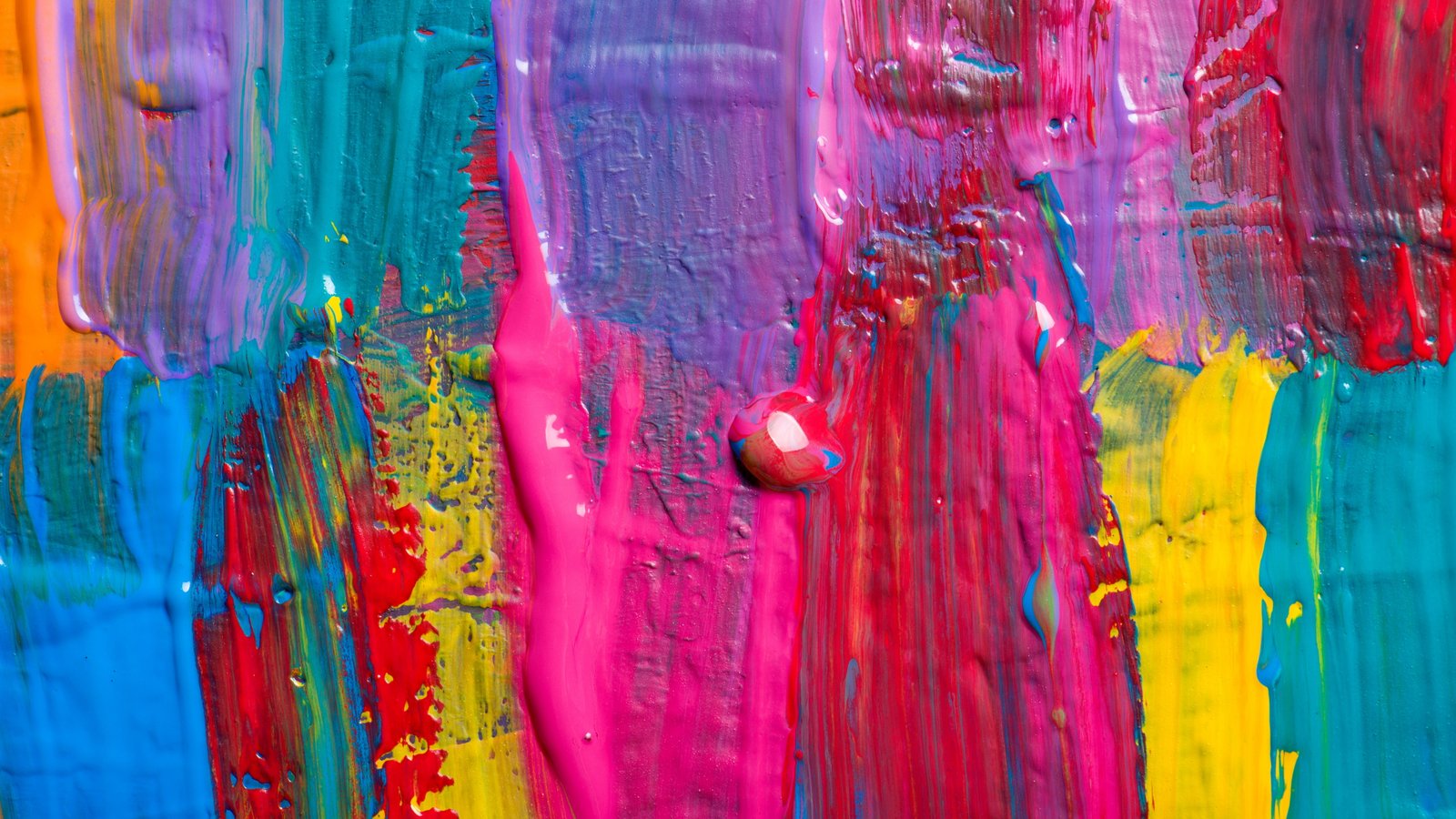 colorful abstract art painting colors multicolor 2k 4k 5k