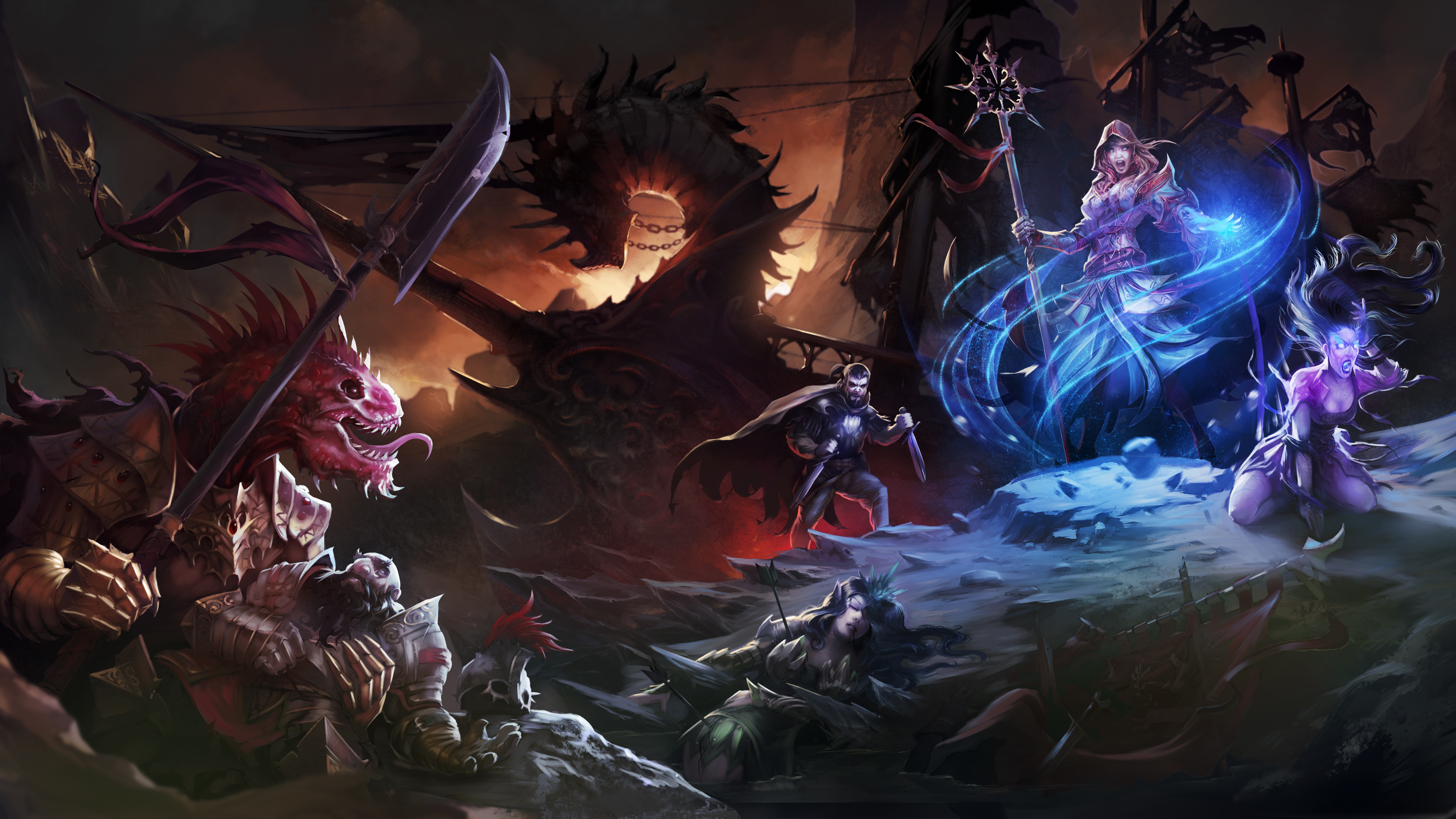 Divinity Original Sin 2 celebration indoors representation 2k 4k 5k 8k