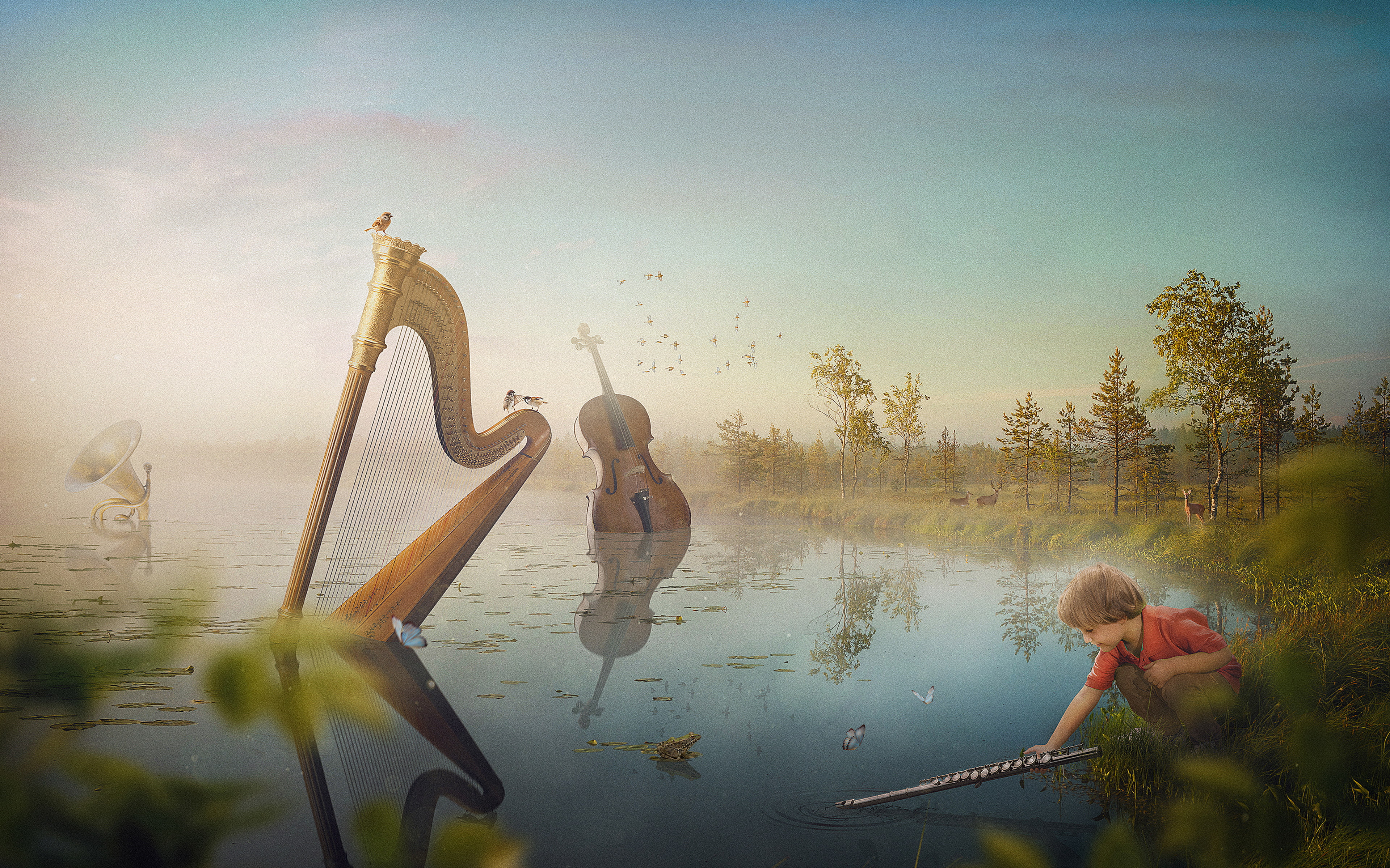 lake Fantasy Musical 2k 4k