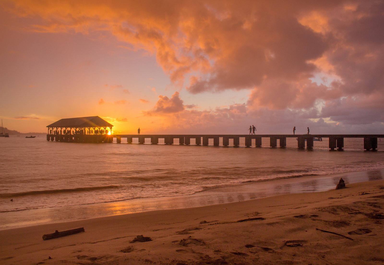 nature beach water sky sunset sea scenics land 2k 4k 5k