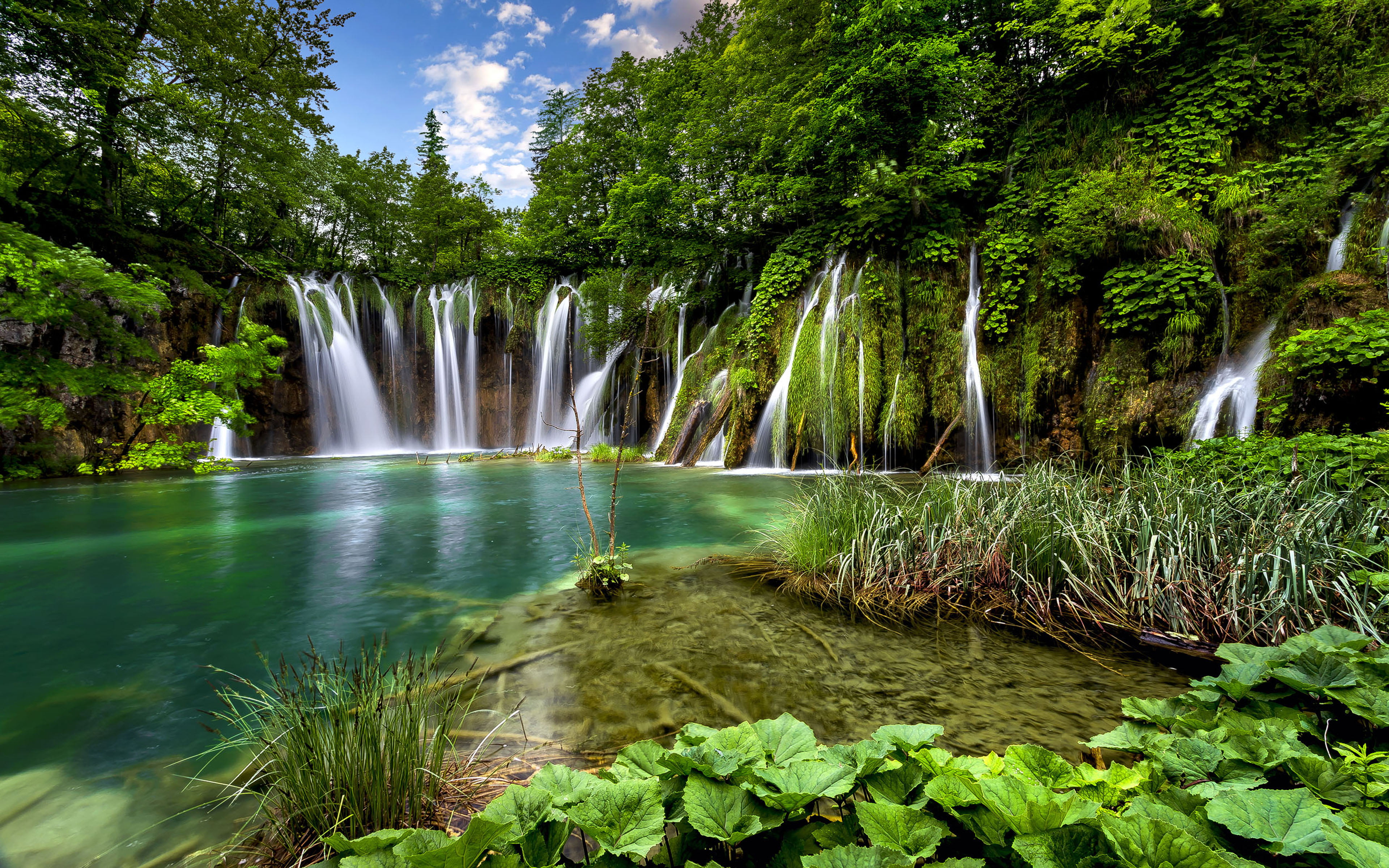 Plitvice Lakes Landscape Photo National Park Croatia Wallpapers Hd For Desktop And Mobile 2k 4k