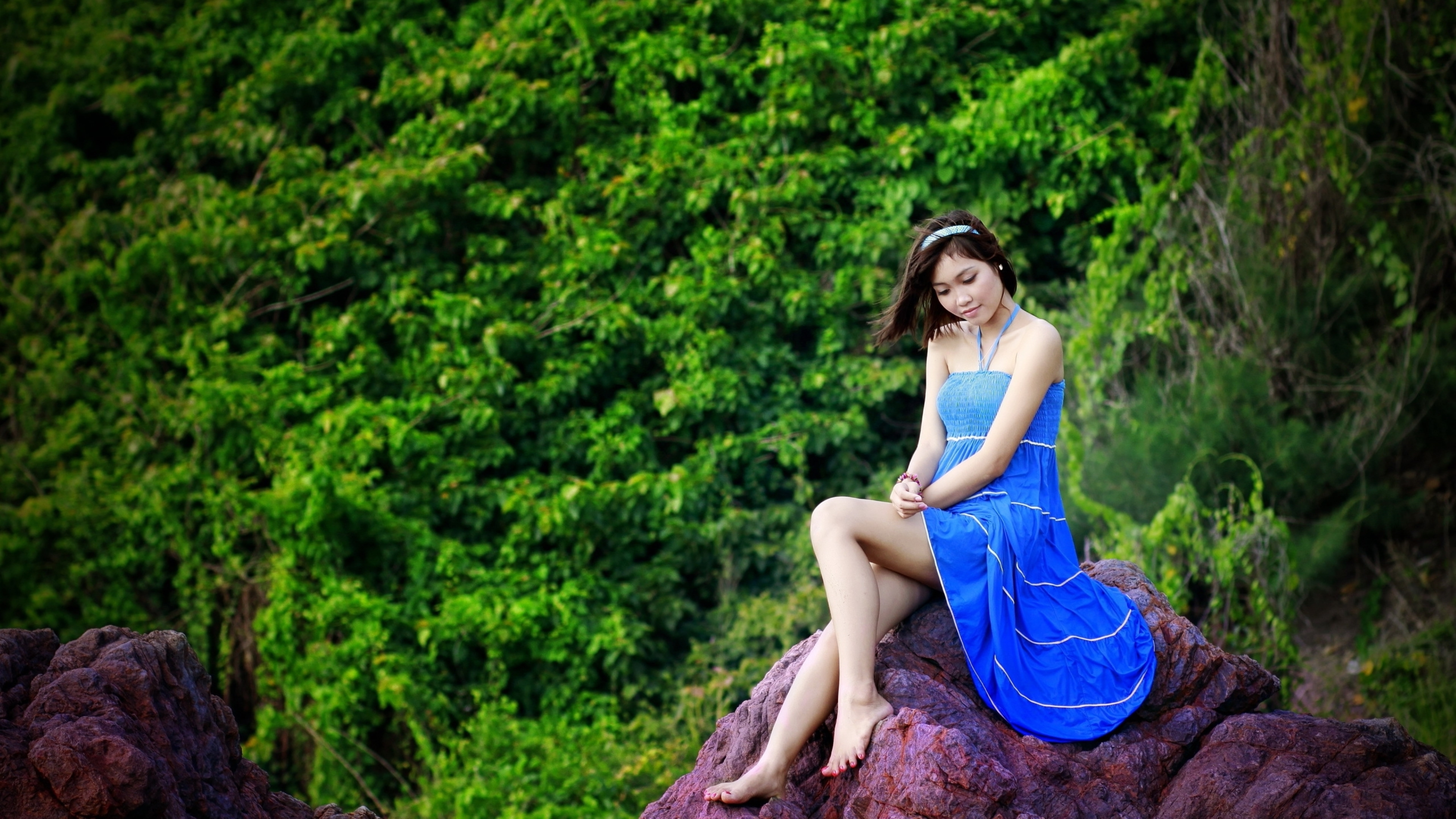 pretty oriental woman wallpaper tree beauty fashion one person 2k 4k 5k 8k