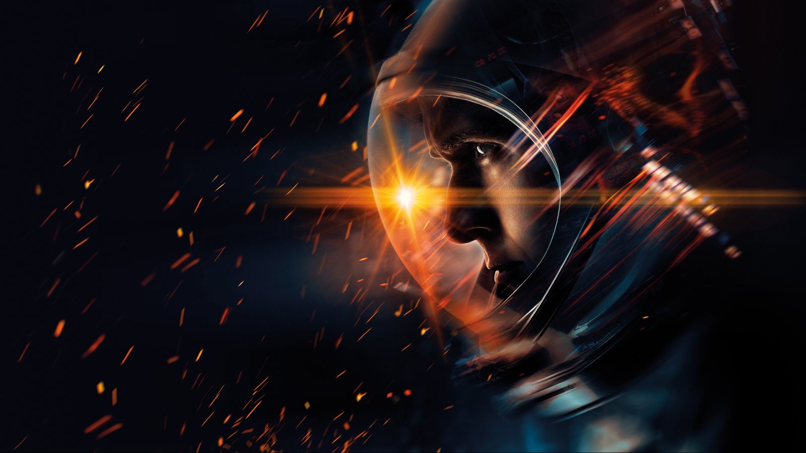 Ryan Gosling in First Man motion blurred night 2k 4k 5k 8k