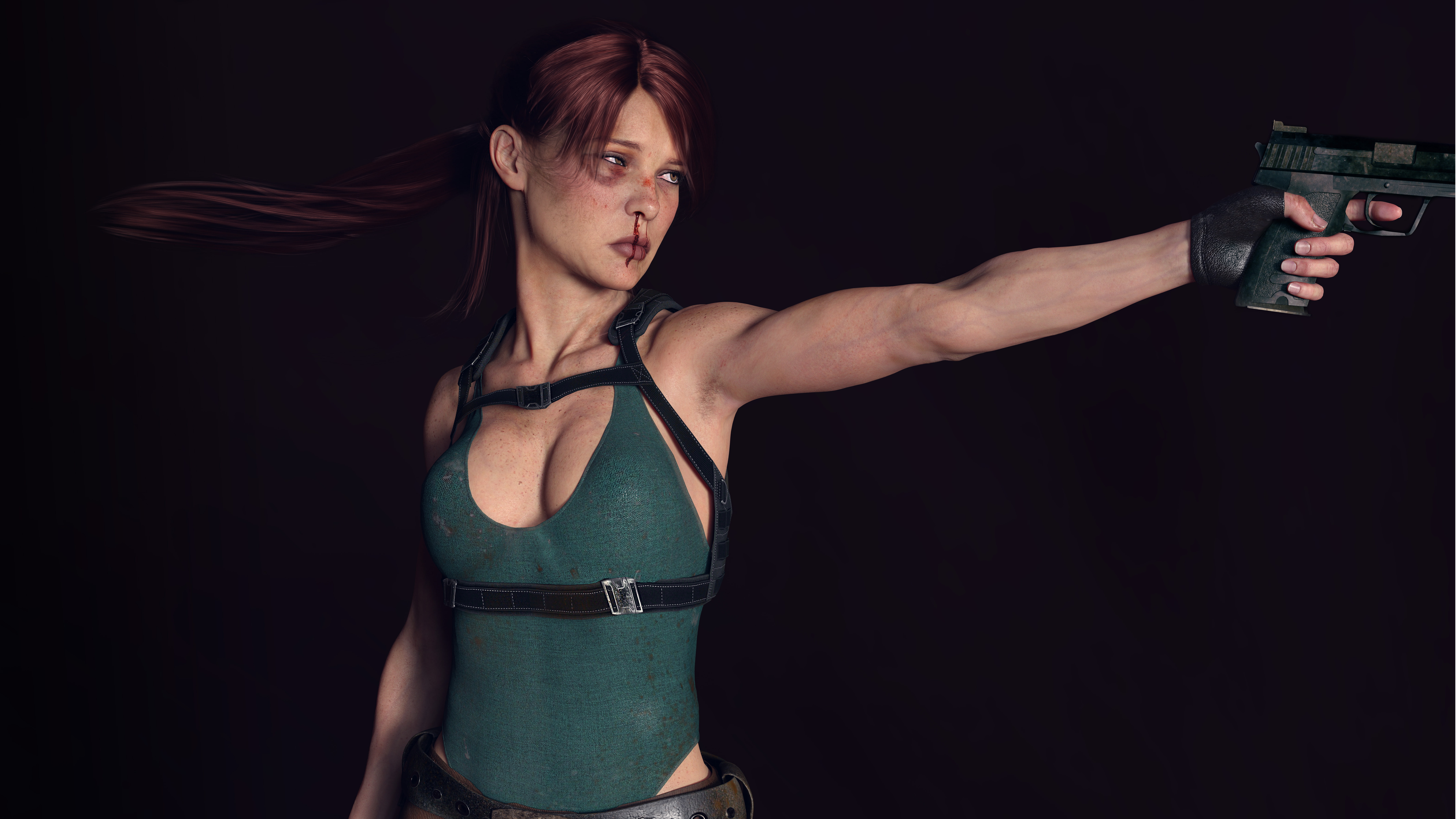 tomb raider lara croft hd artwork artist deviantart 2k 4k 5k 8k