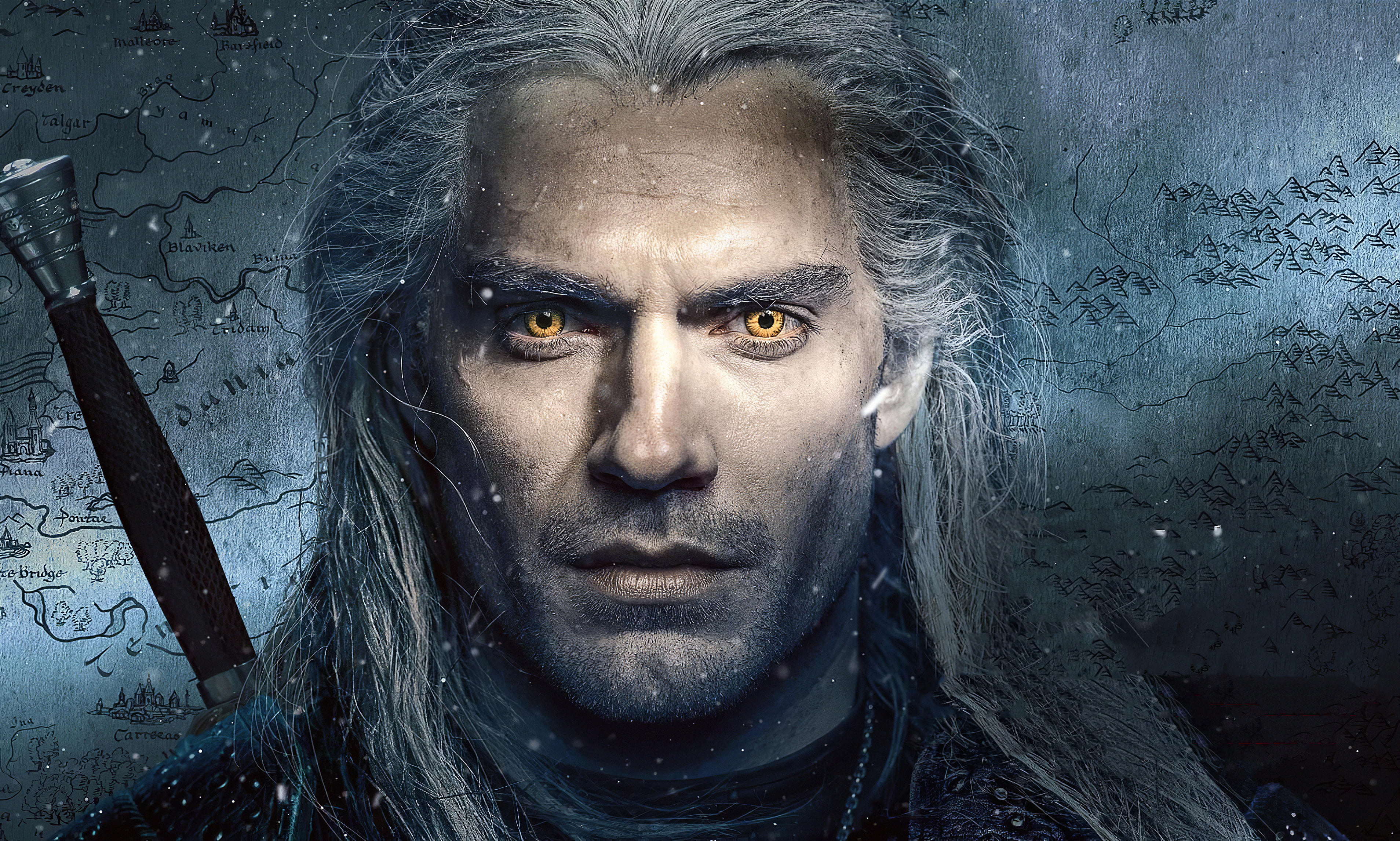 TV Show The Witcher Geralt of Rivia Henry Cavill 2k 4k