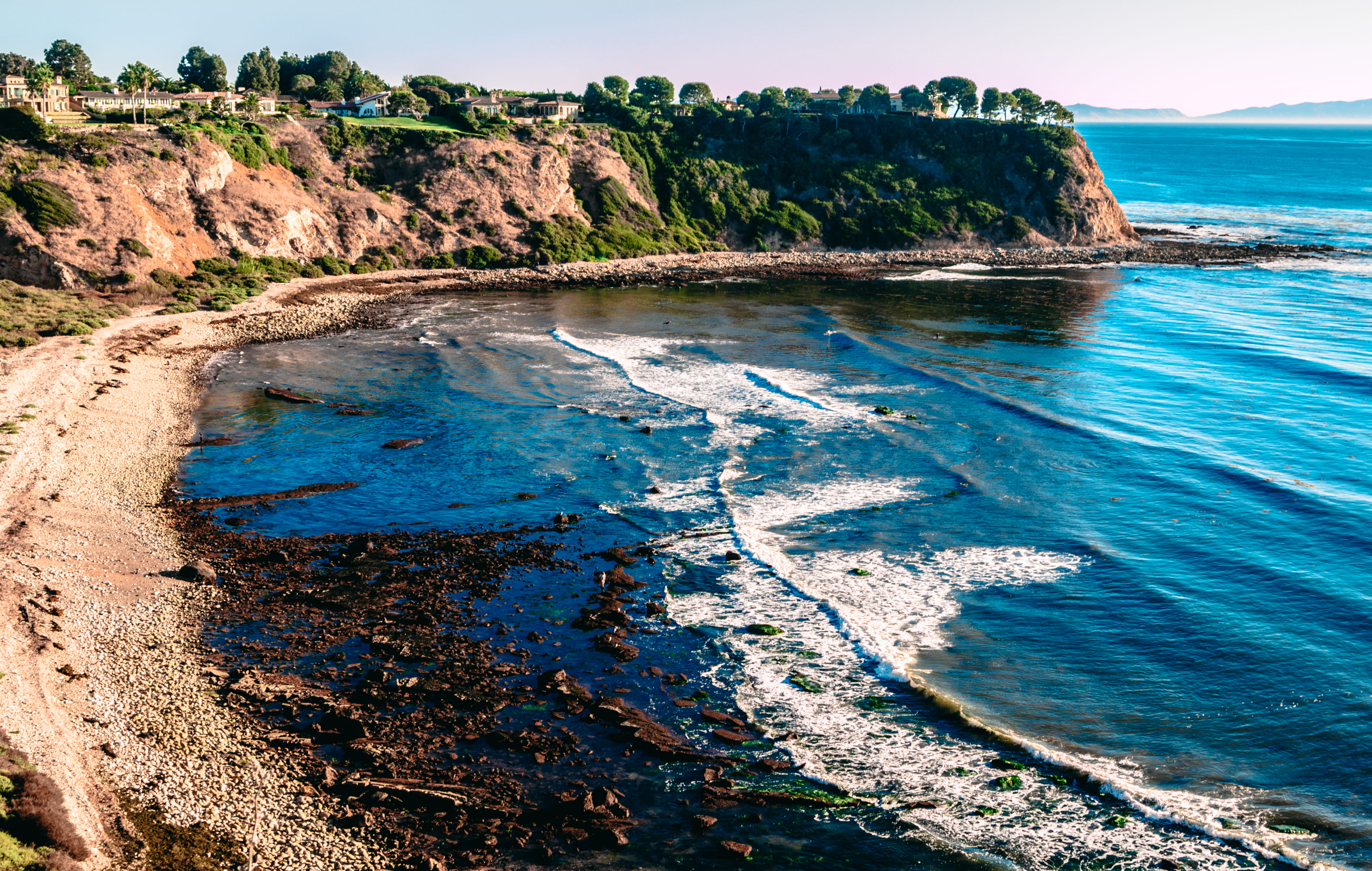united states rancho palos verdes clear water los angeles beach 2k 4k