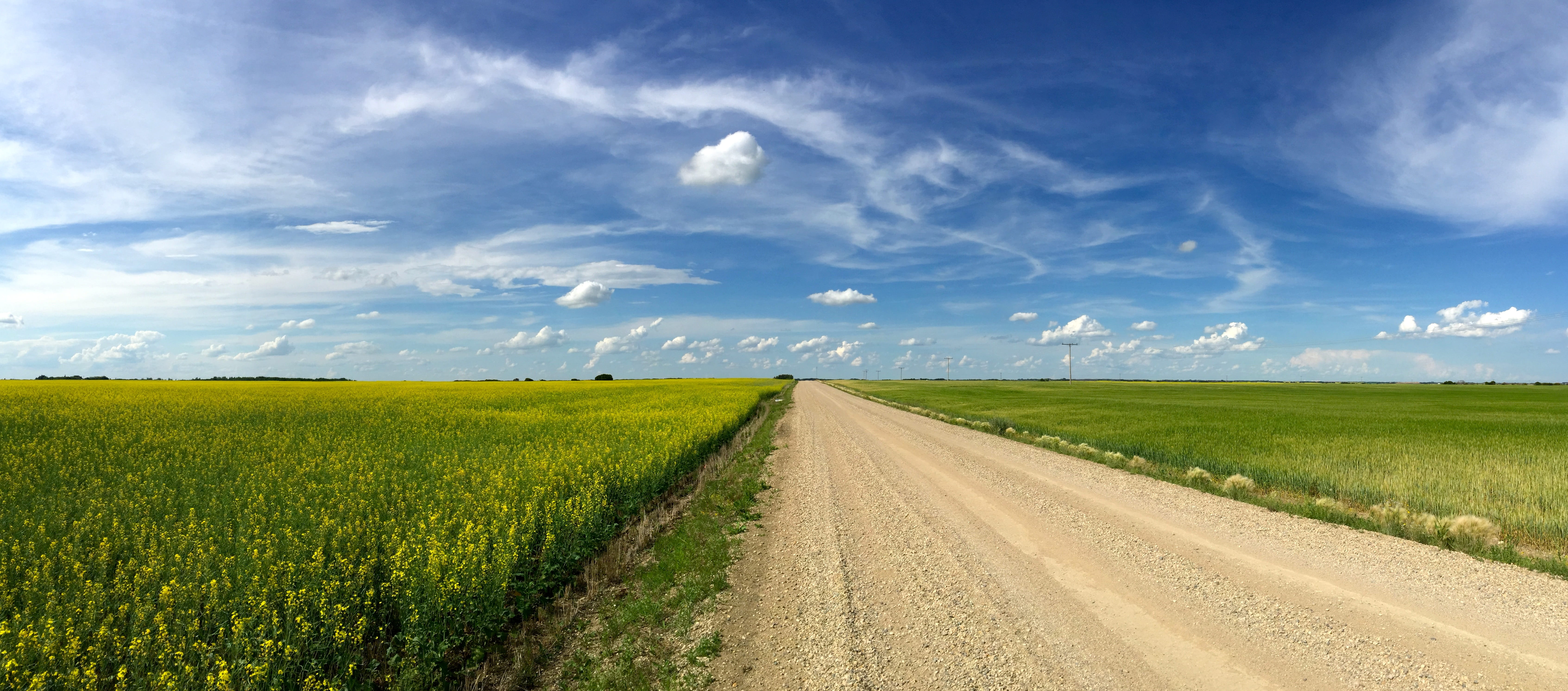 watrous saskatchewan canada rural sky field nature panoramic 2k 4k 5k