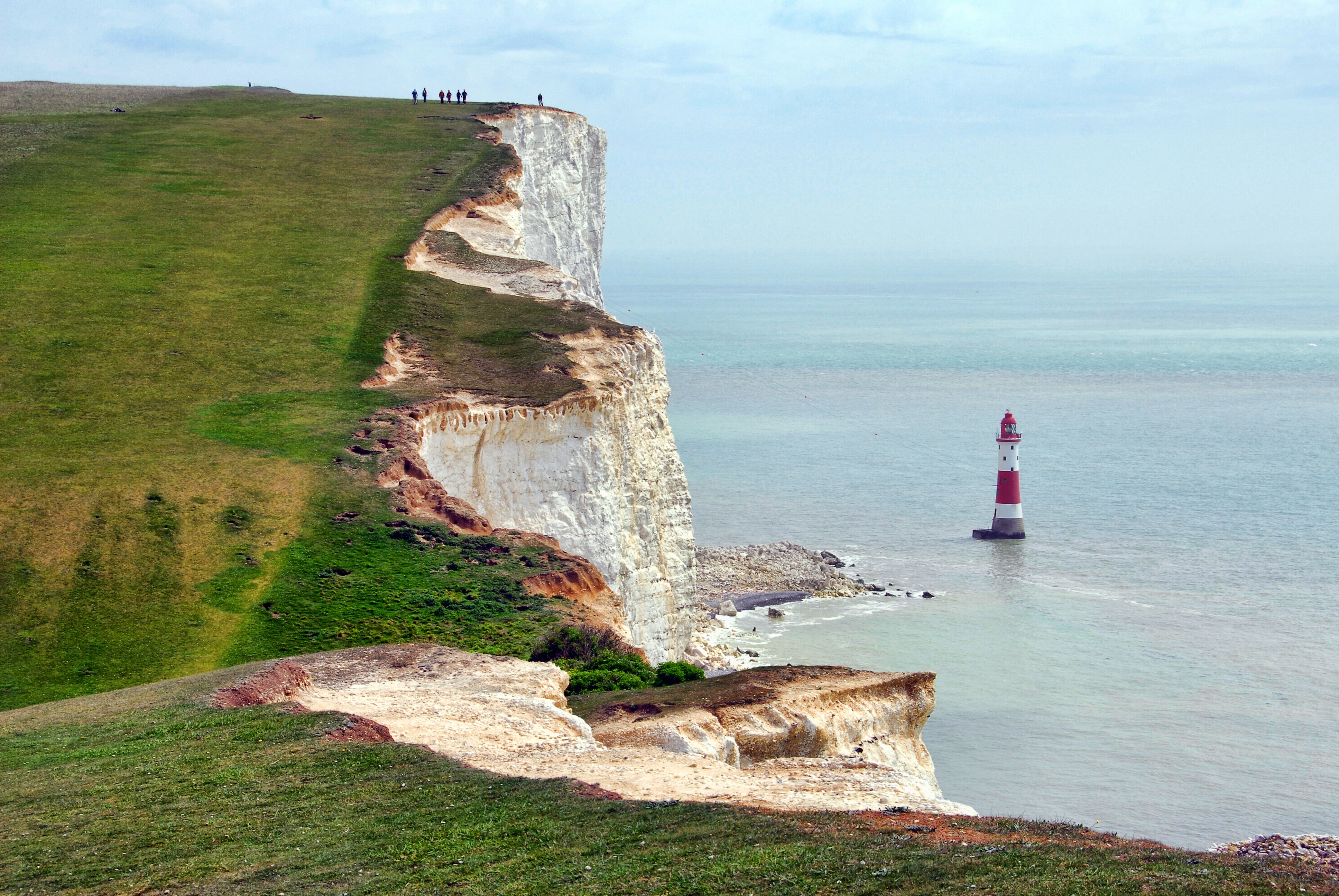 White Cliffs of Dover beachy head seven sisters sussex coastline 2k 4k