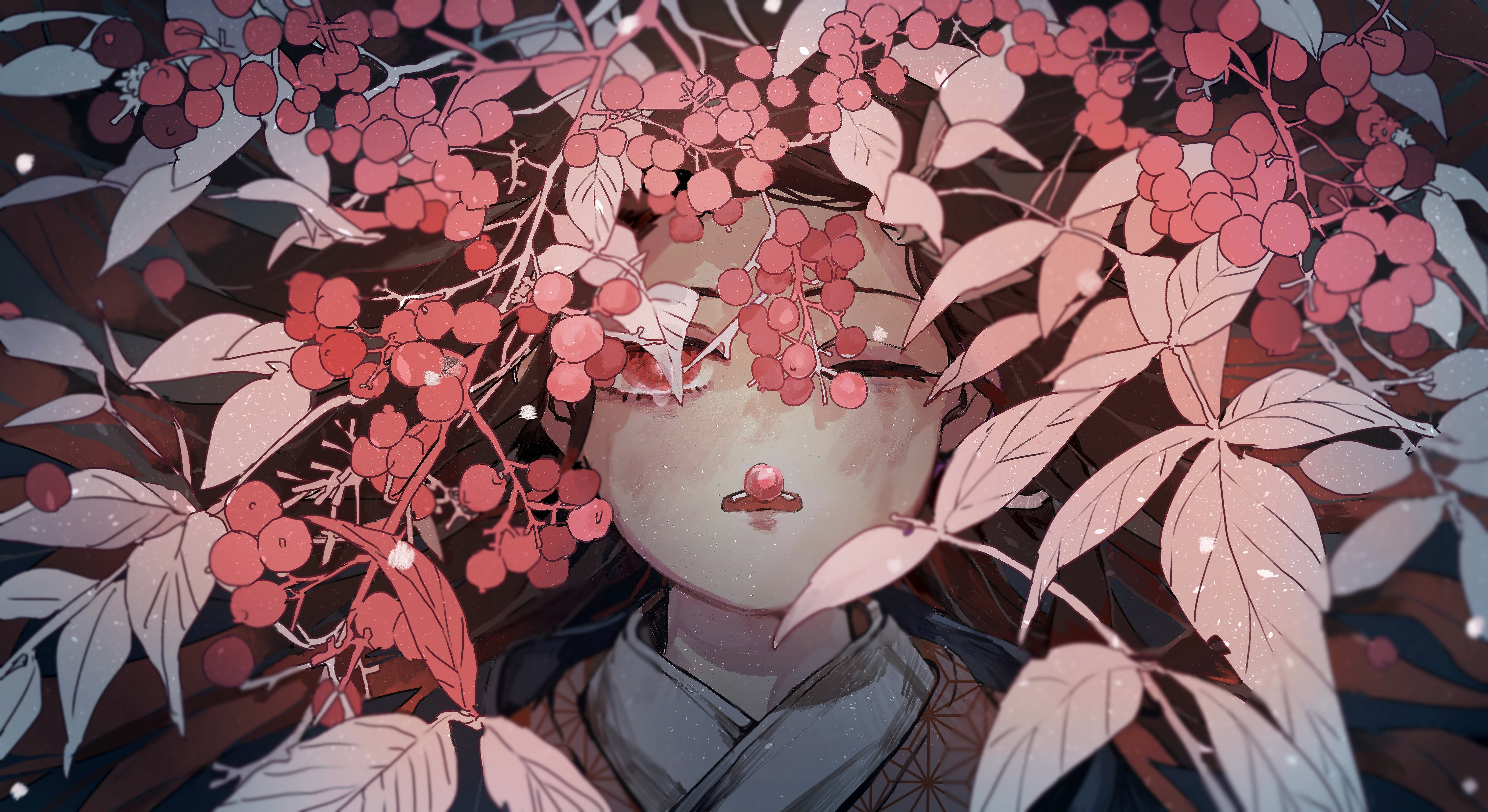 Anime Demon Slayer Kimetsu no Yaiba Nezuko Kamado 2k 4k 5k 8k