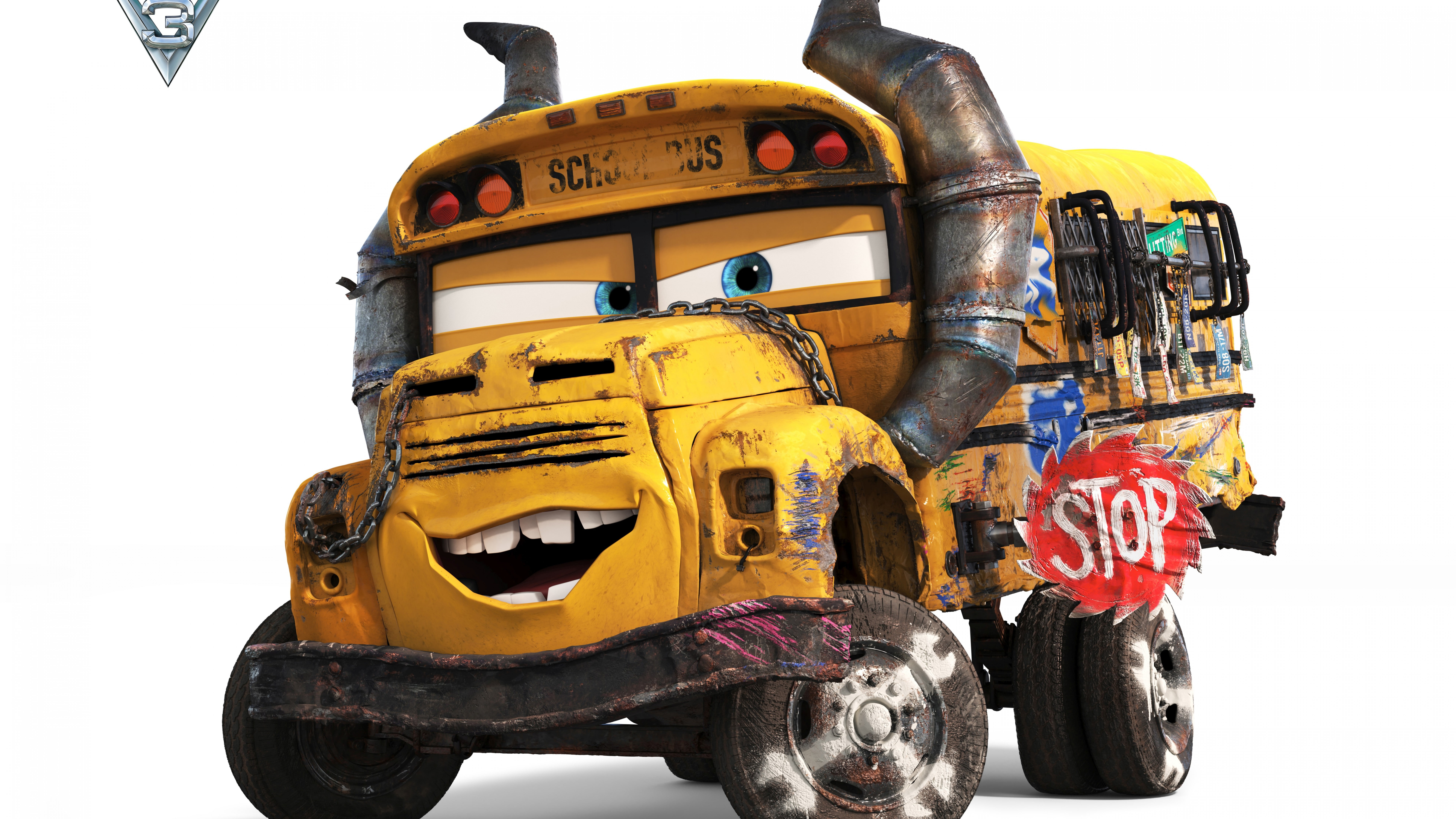 Cars 3 Lightning McQueen poster 2k 4k 5k 8k