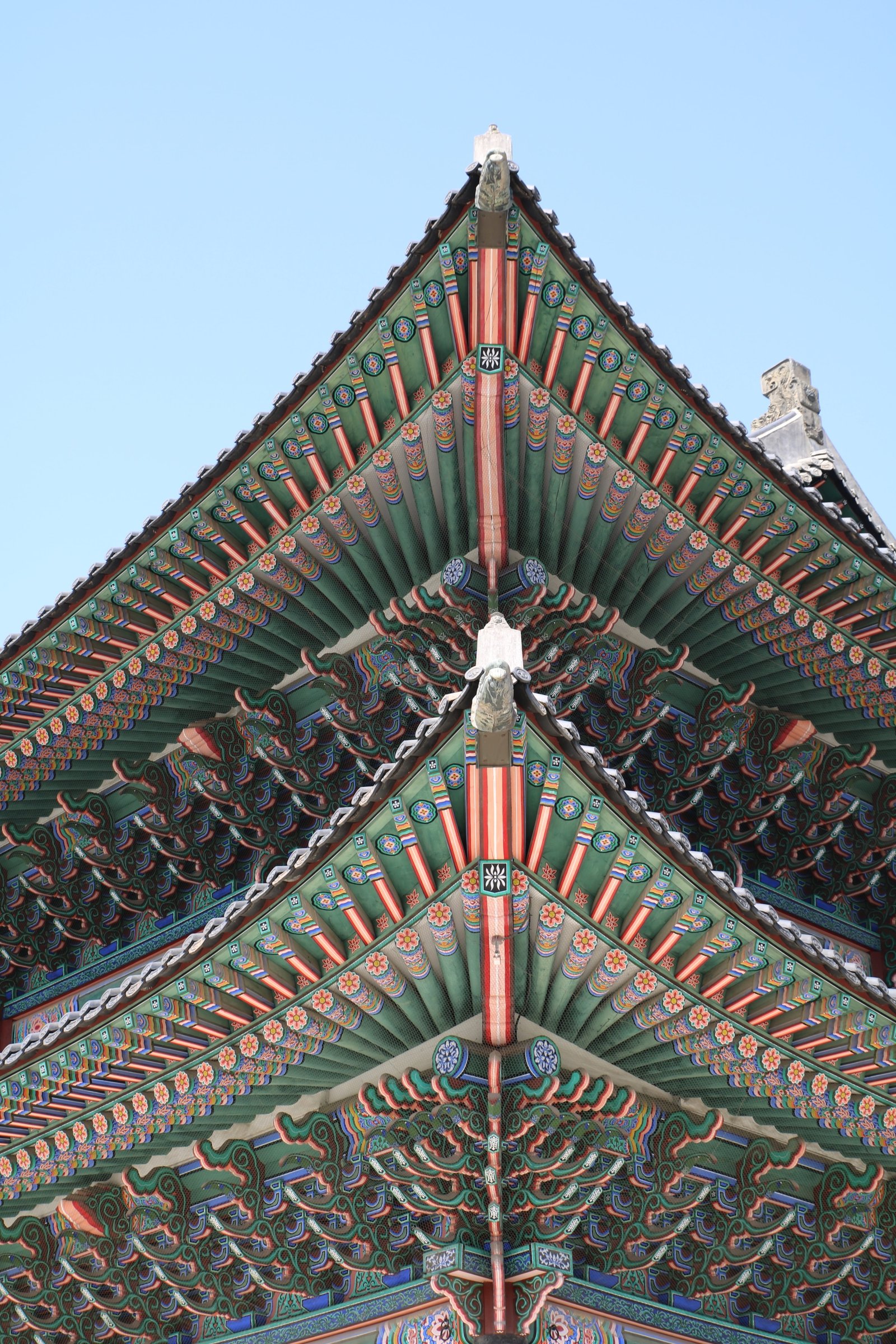 republic of korea seoul gyeongbok palace forbidden city 2k 4k