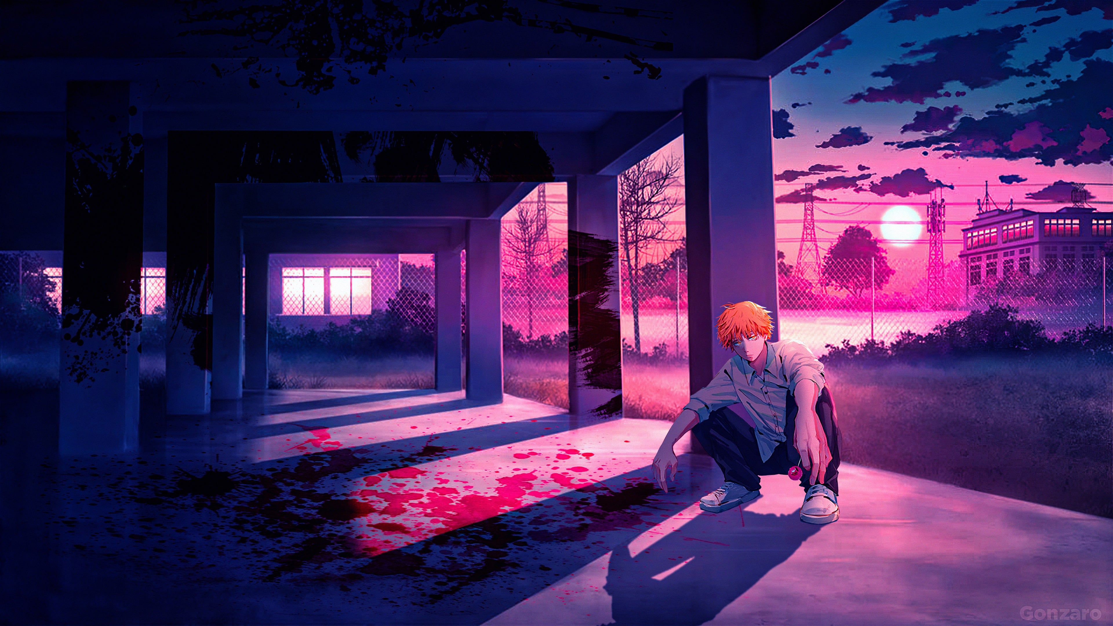 Chainsaw Man anime denji 2k 4k