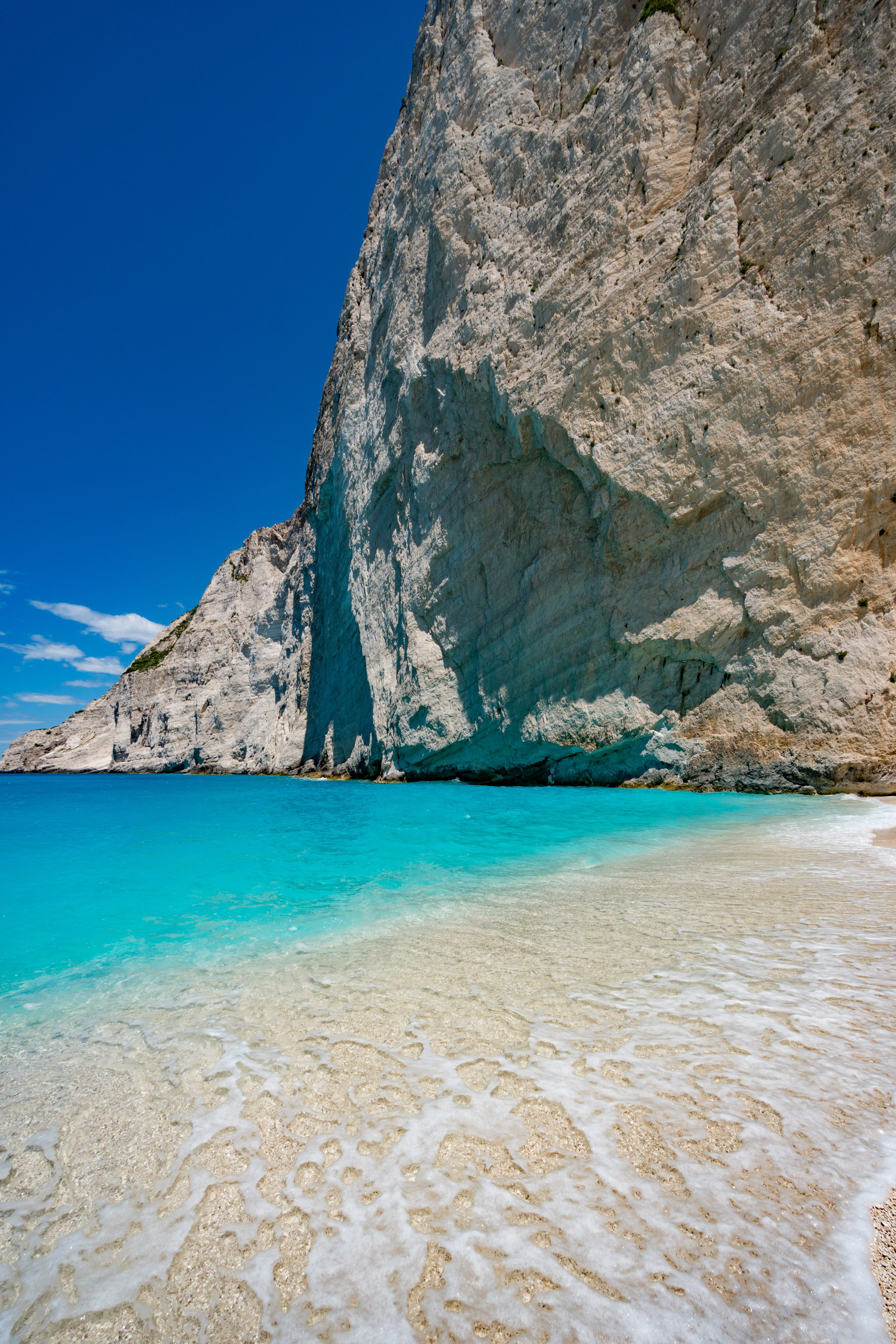 greece shipwreck beach blue rocky ocean water zakynthos 2k 4k