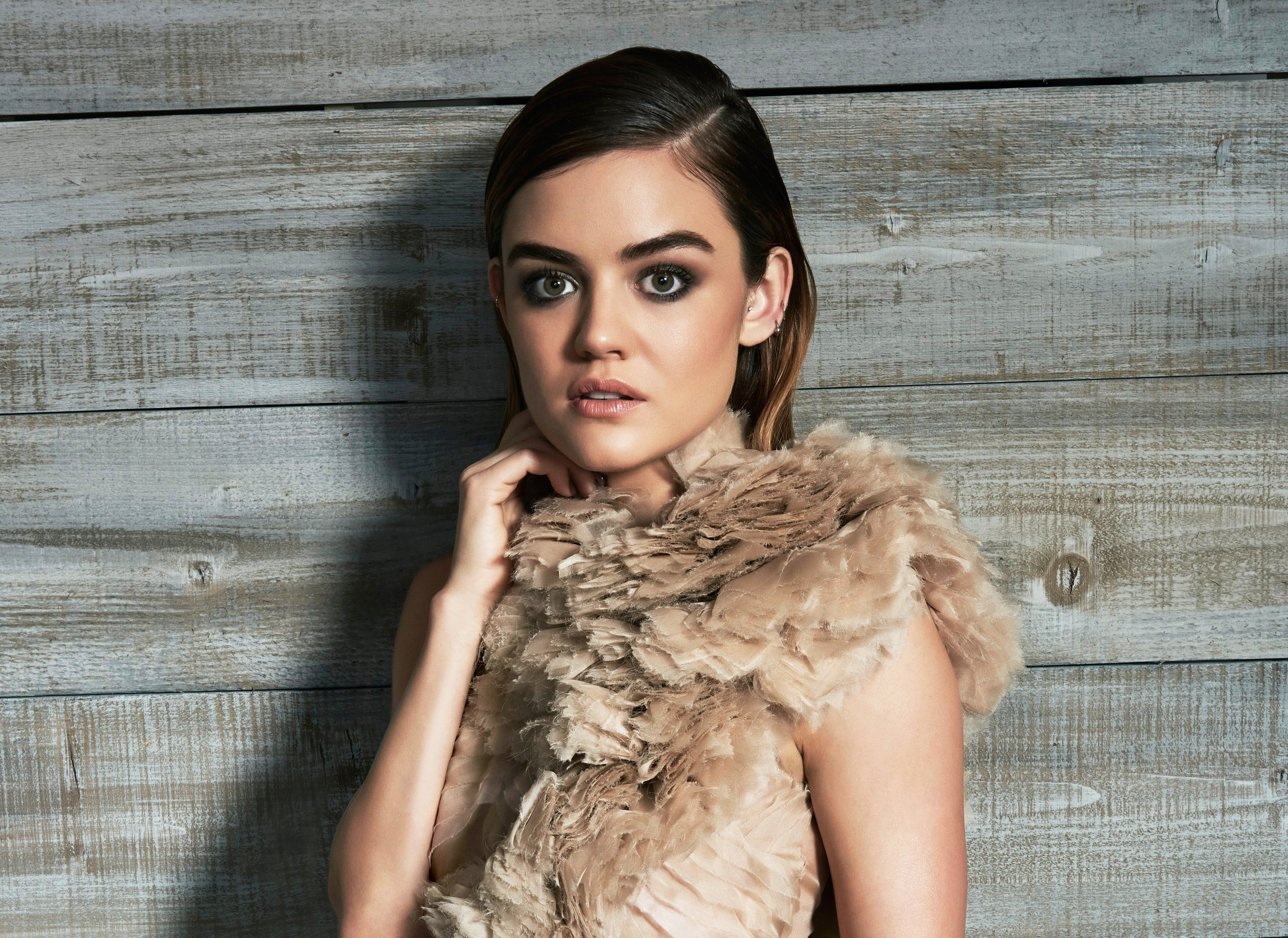 lucy hale celebrities girls hd portrait looking at camera 2k 4k 5k