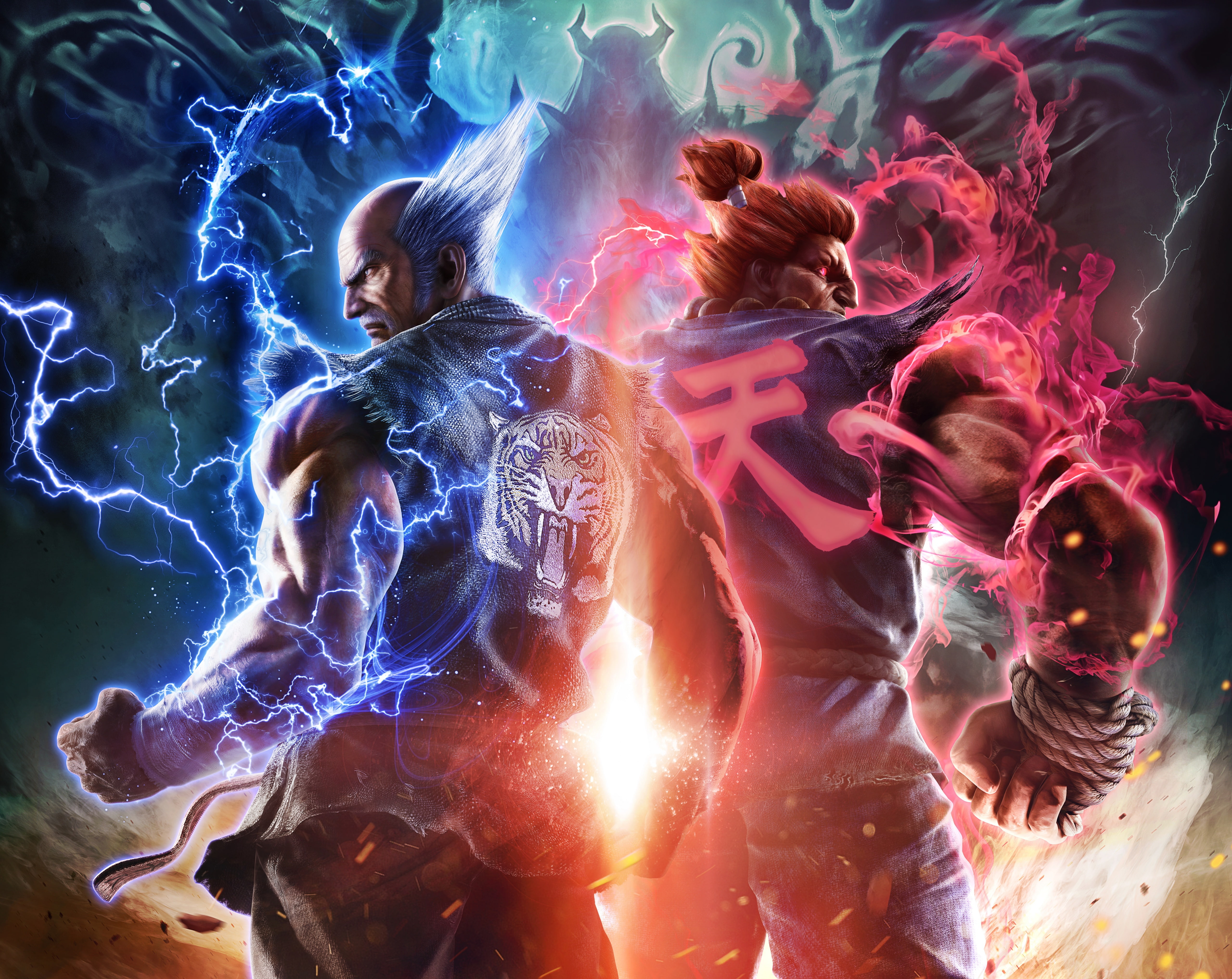 Tekken 7 Street Fighter digital wallpaper Games Other 2k 4k 5k