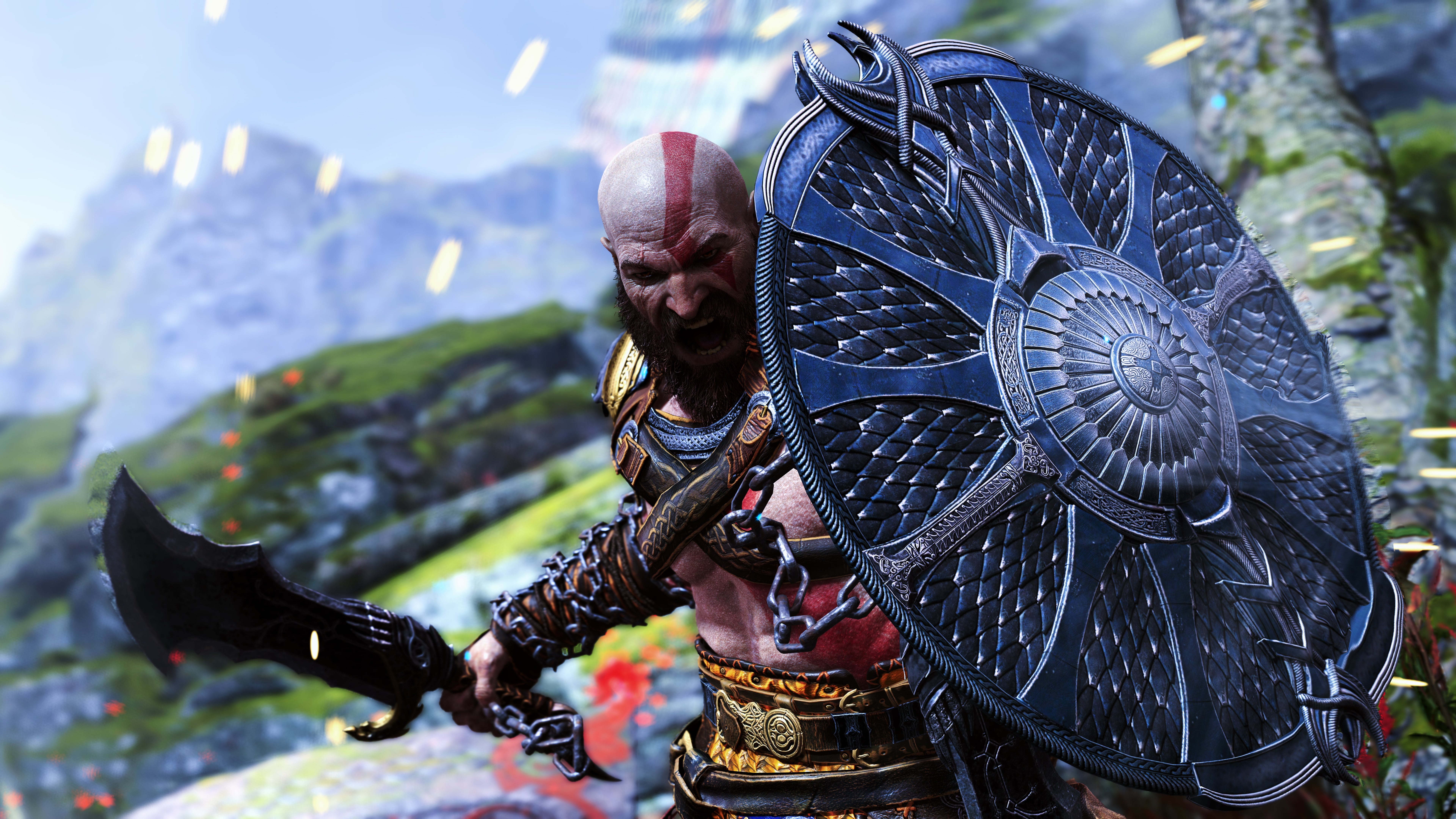 God of War Wallpaper game games kratos 2k 4k 5k 8k
