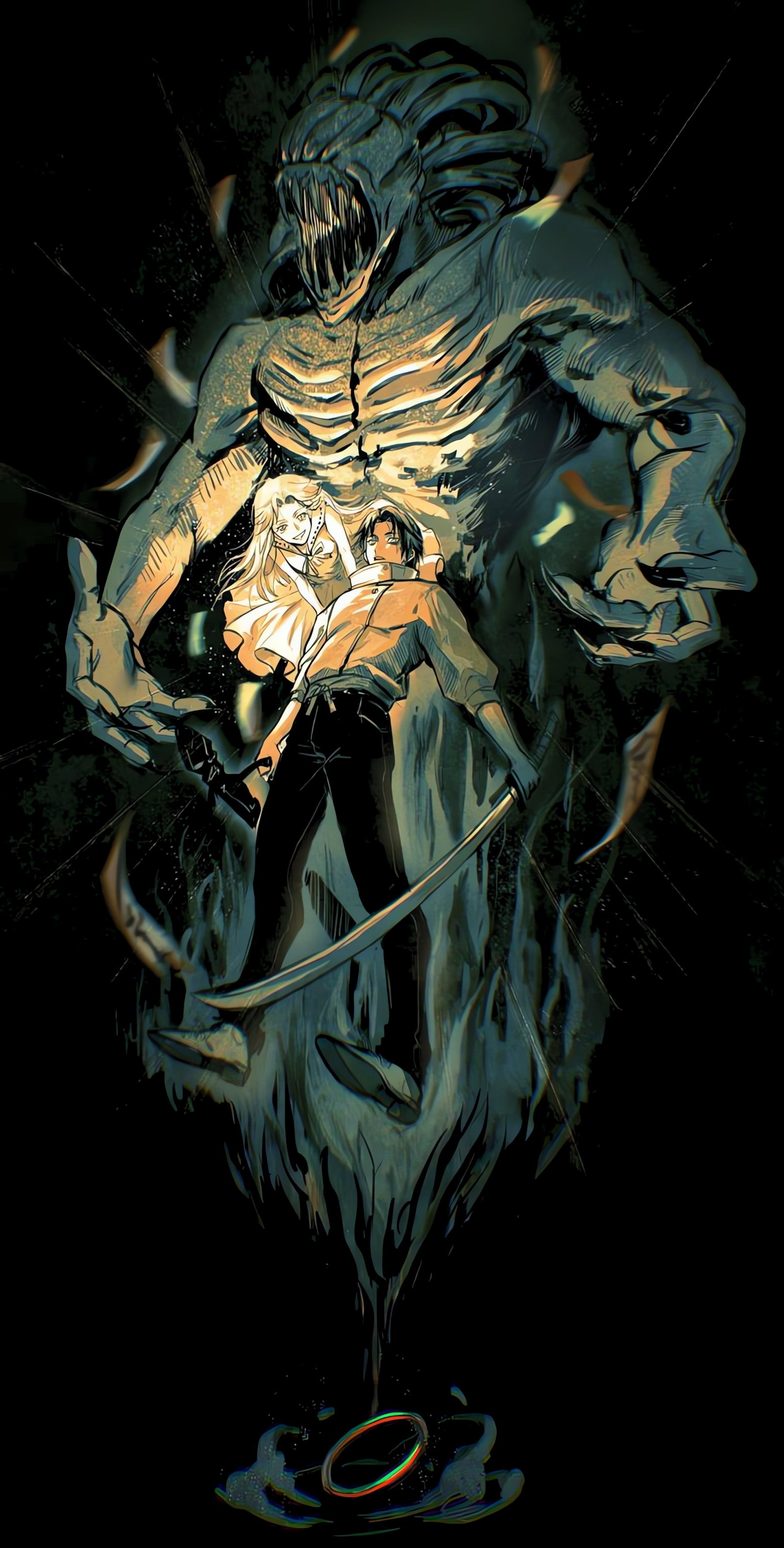 Yuta Okkotsu anime jujutsu kaisen movie amoled mobile 2k