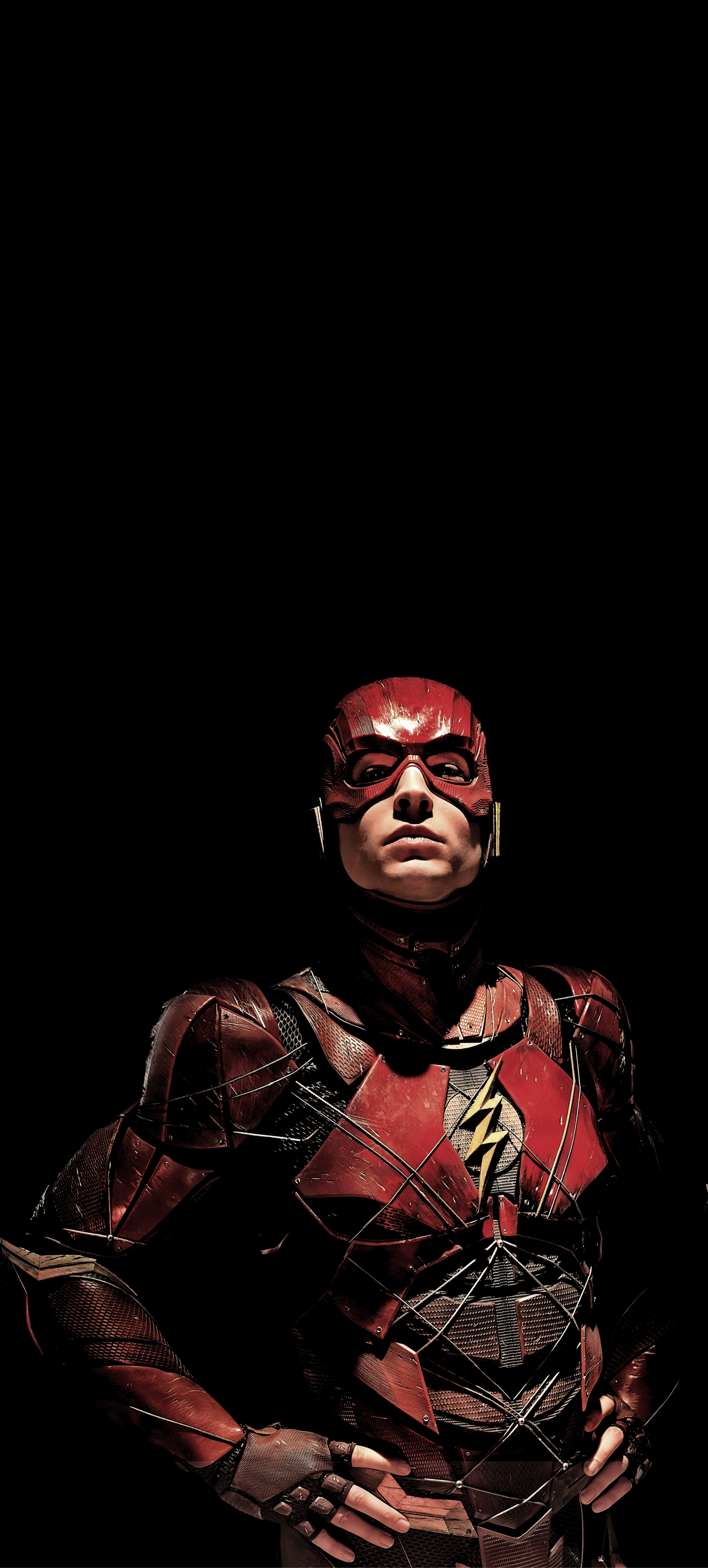 The Flash dc comic movie wallpaper superhero amoled mobile 2k