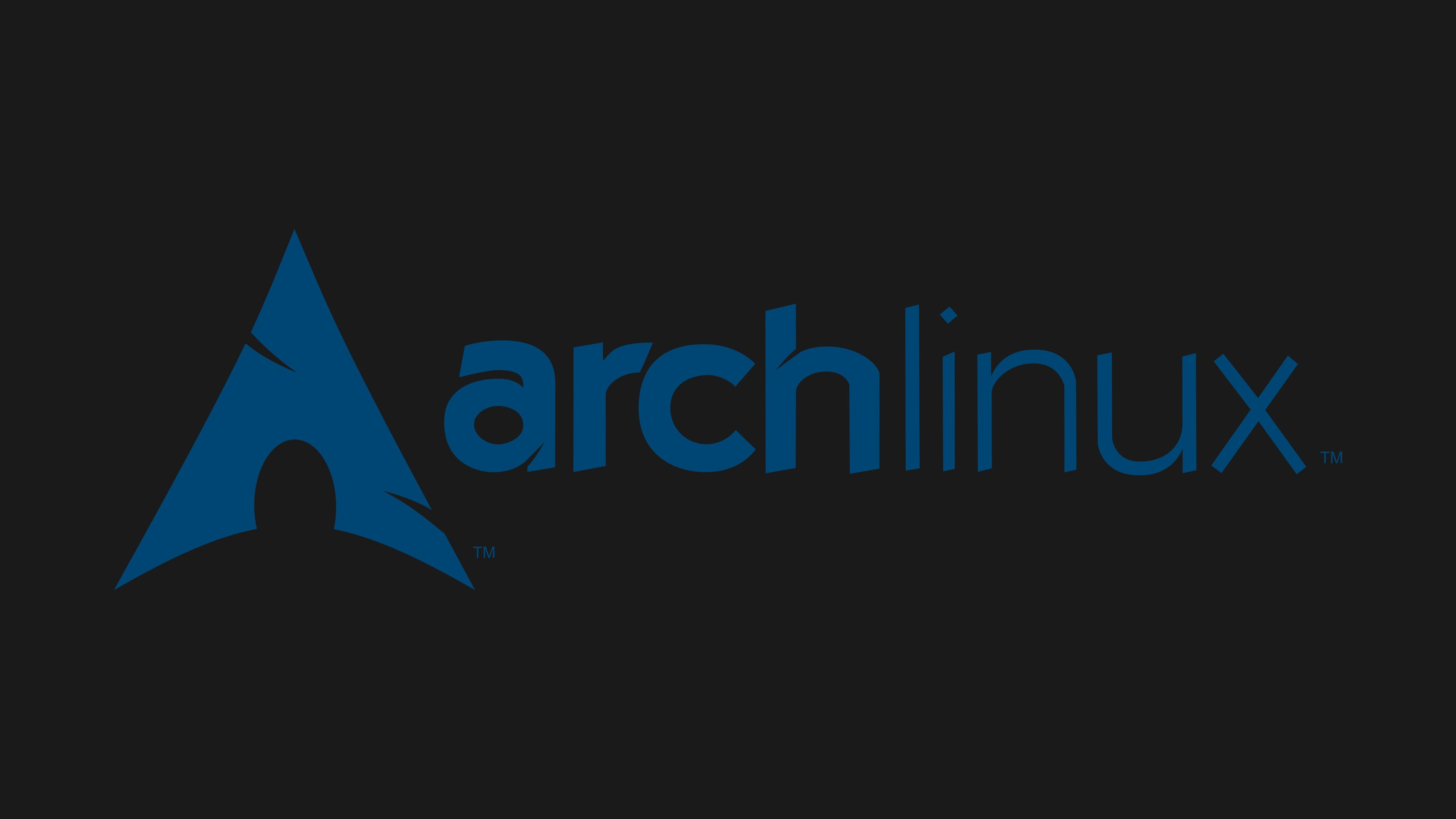 Arch Linux GNU text communication western script copy space 2k